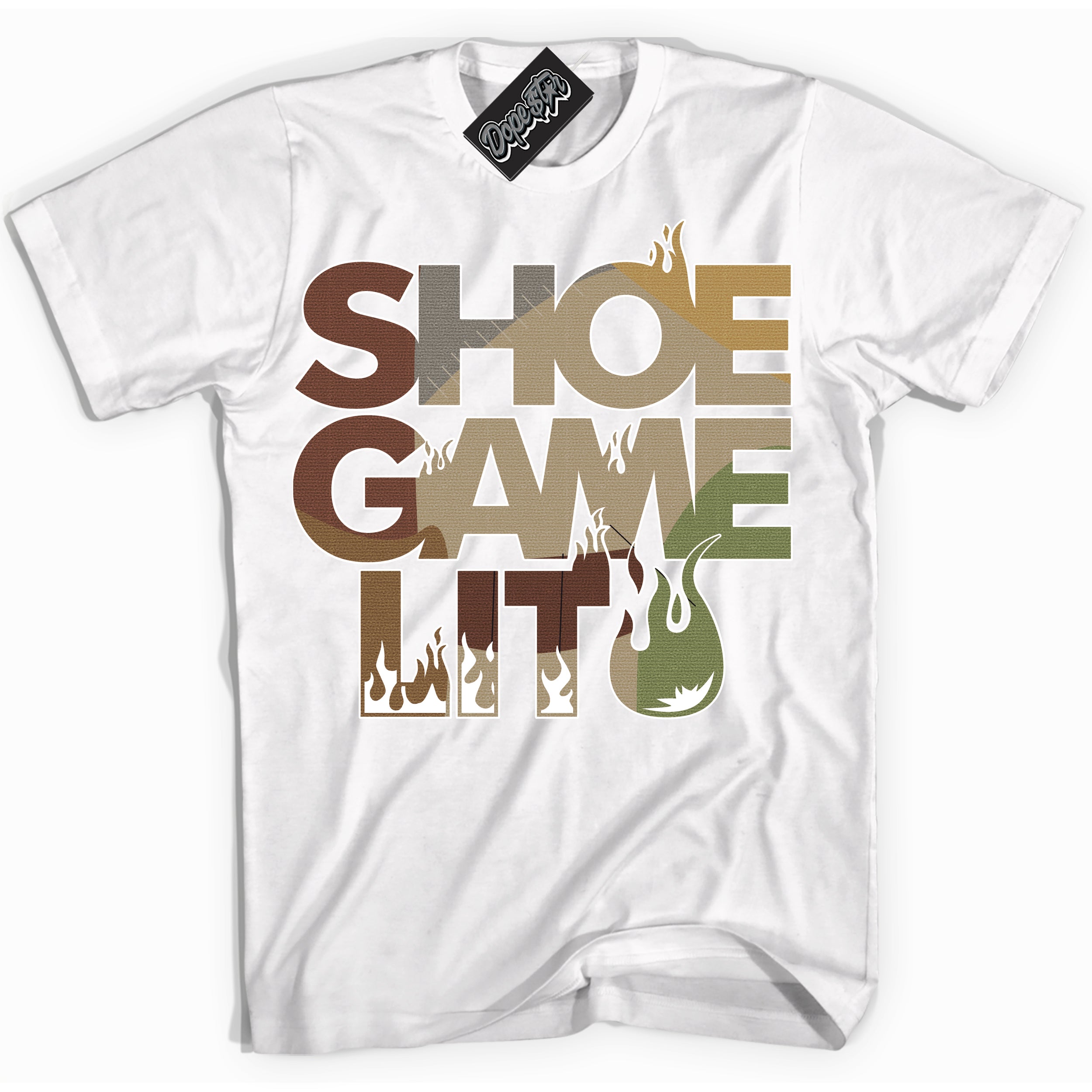 Cool White Shirt with “ Shoe Game Lit ” design that perfectly matches Zion Williamson Voodoo 1s Sneakers.