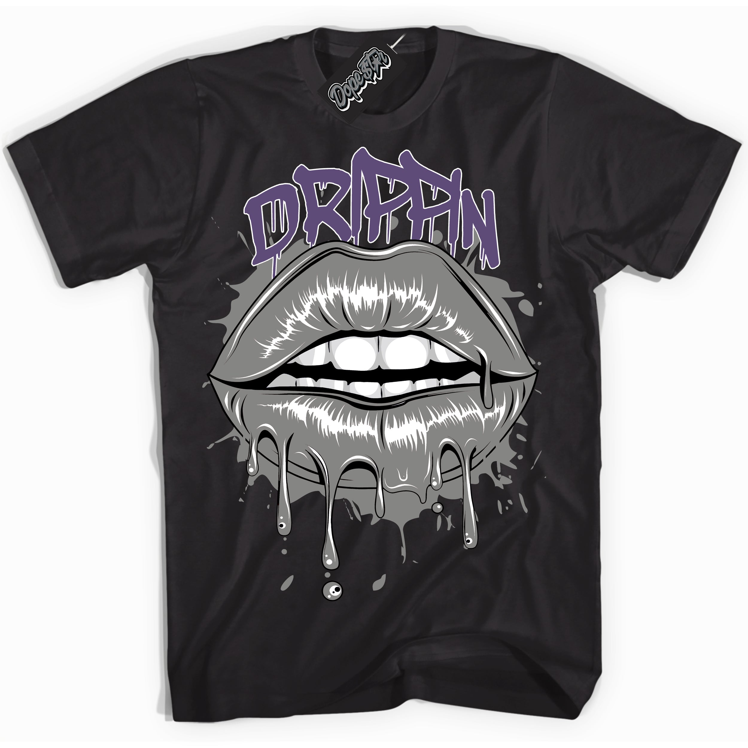 Cool Black Shirt with “ Drippin” design that perfectly matches Punk Rock 1s Sneakers.