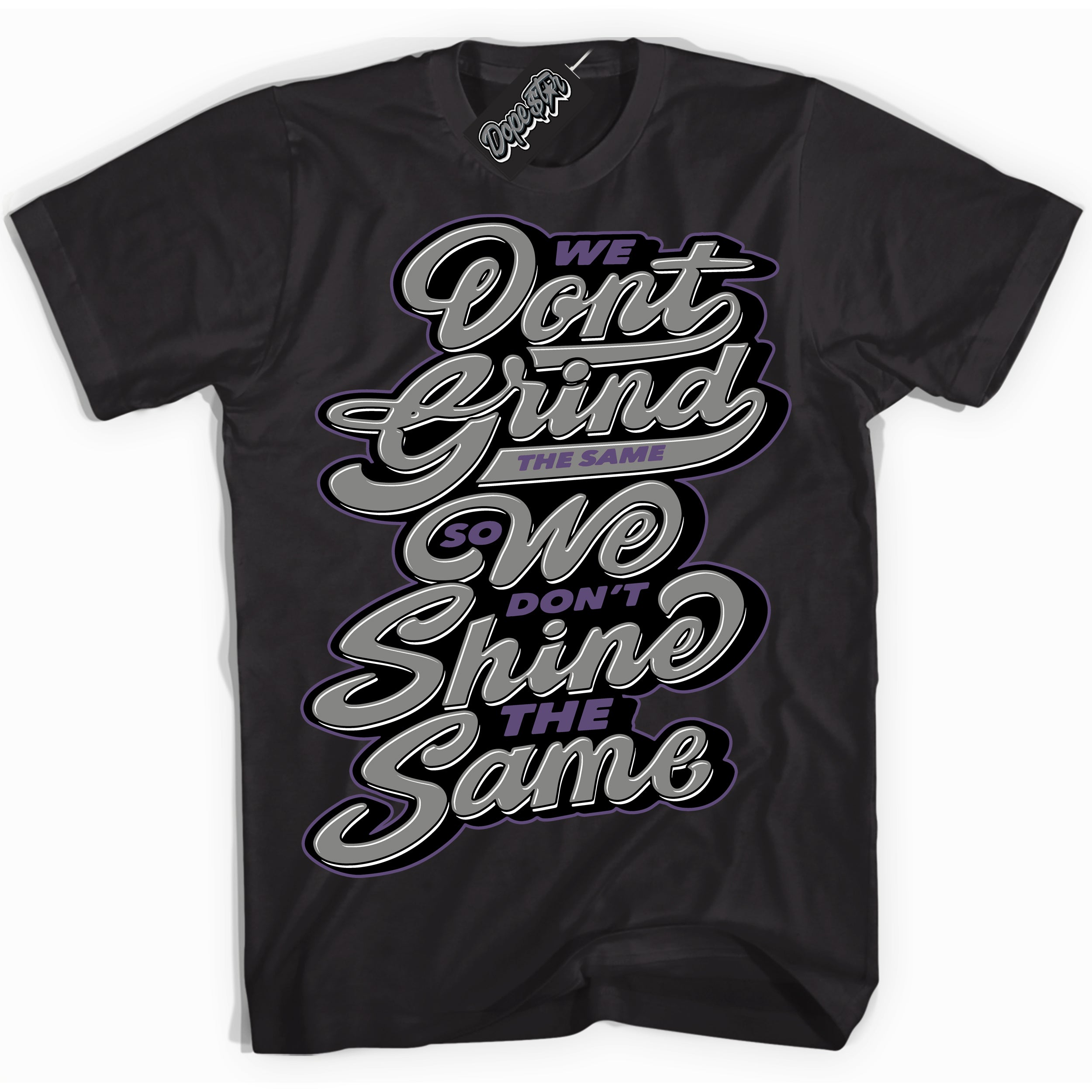 Cool Black Shirt with “ Grind Shine” design that perfectly matches Punk Rock 1s Sneakers.