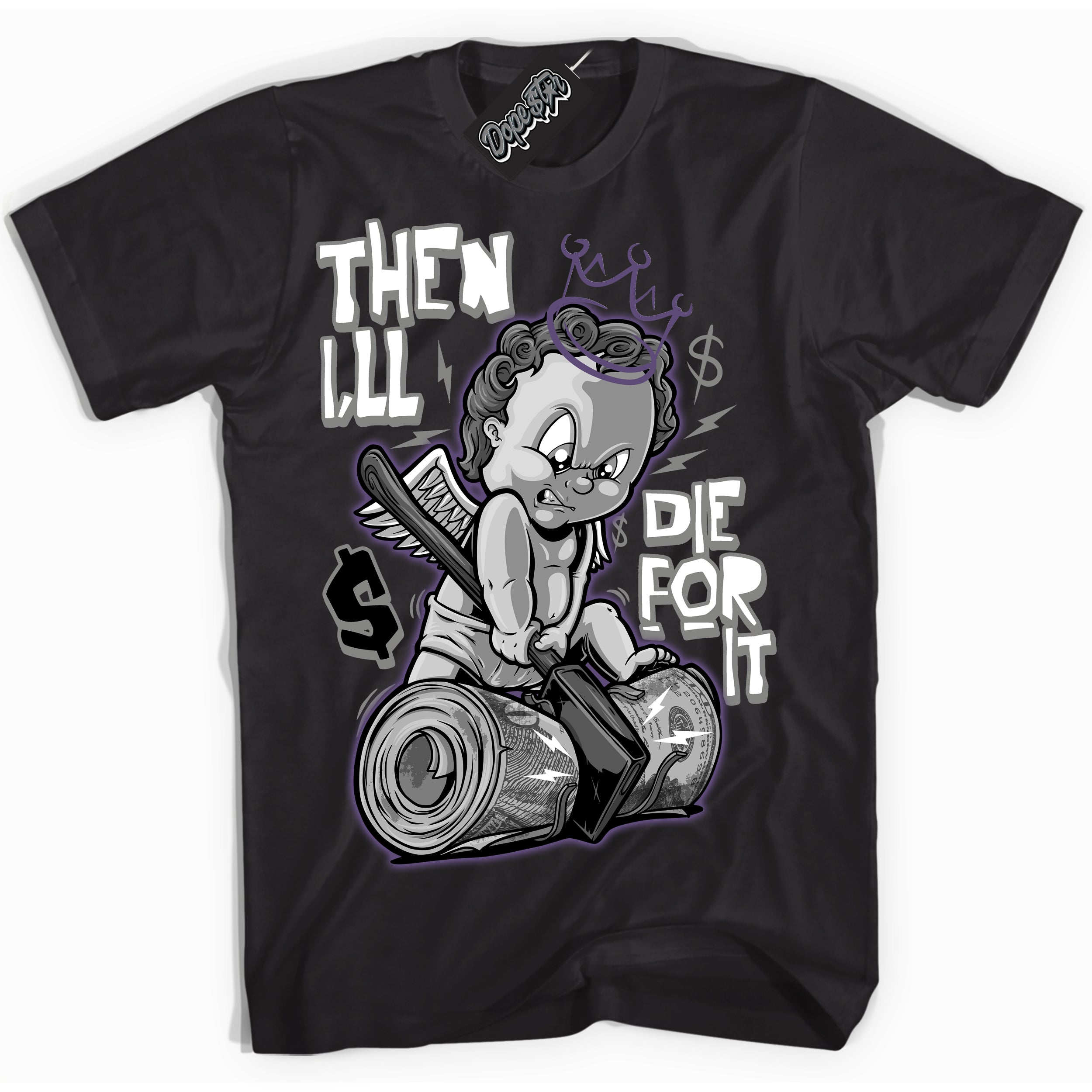 Cool Black Shirt with “ Then I'll” design that perfectly matches Punk Rock 1s Sneakers.