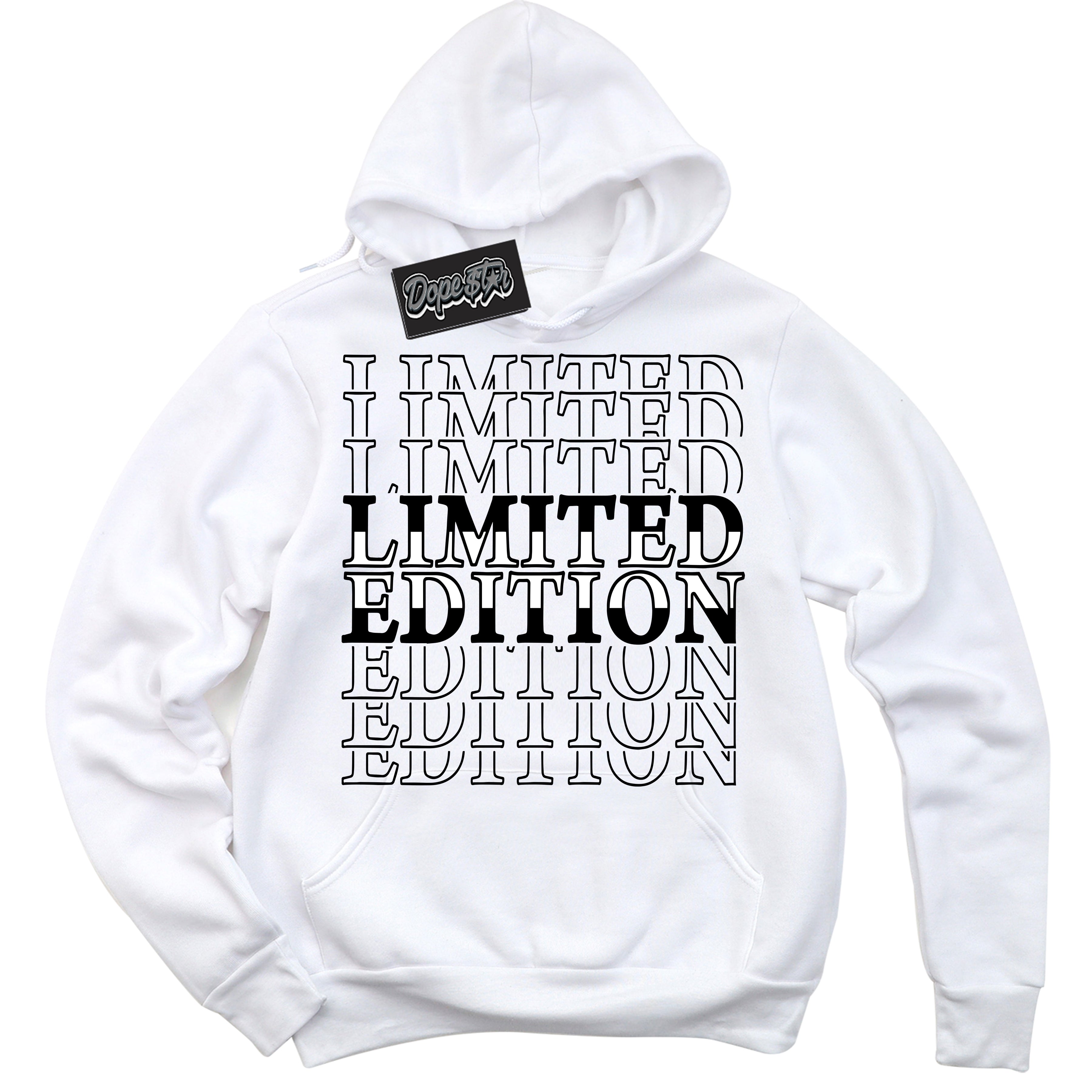 AJ1 Mid Off Noir Toe ‘Limited Edition’ – White Streetwear Hoodie | Sneaker Matching sweatshirt for AJ1 Mid Off Noir Toe | Men's and Women's Streetwear Graphic Hoodie by Sneaker Shirts Outlet.
