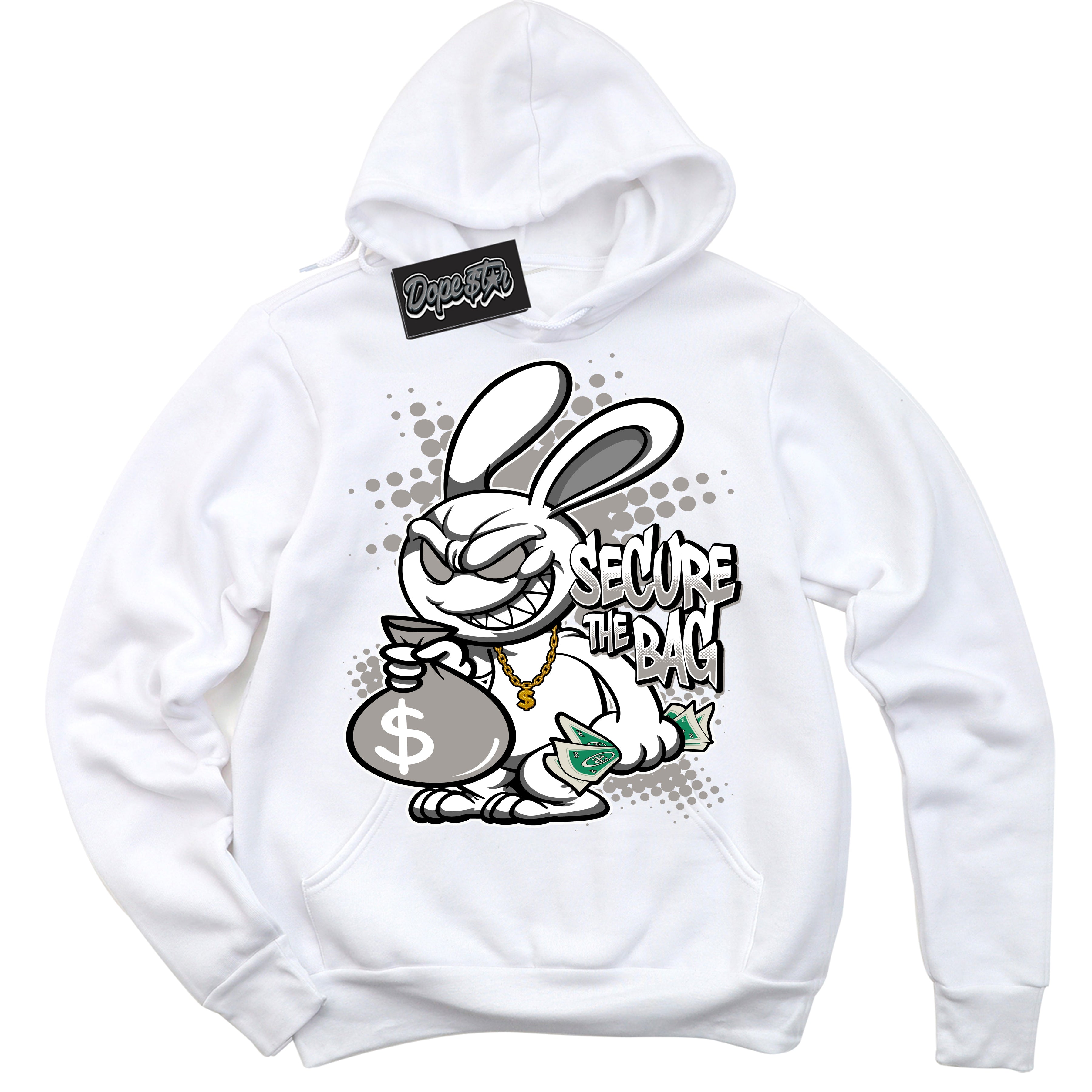 Cool White Hoodie with “Sneaker Addict” design that Perfectly Matches Satin Shadow 1s Jordans.