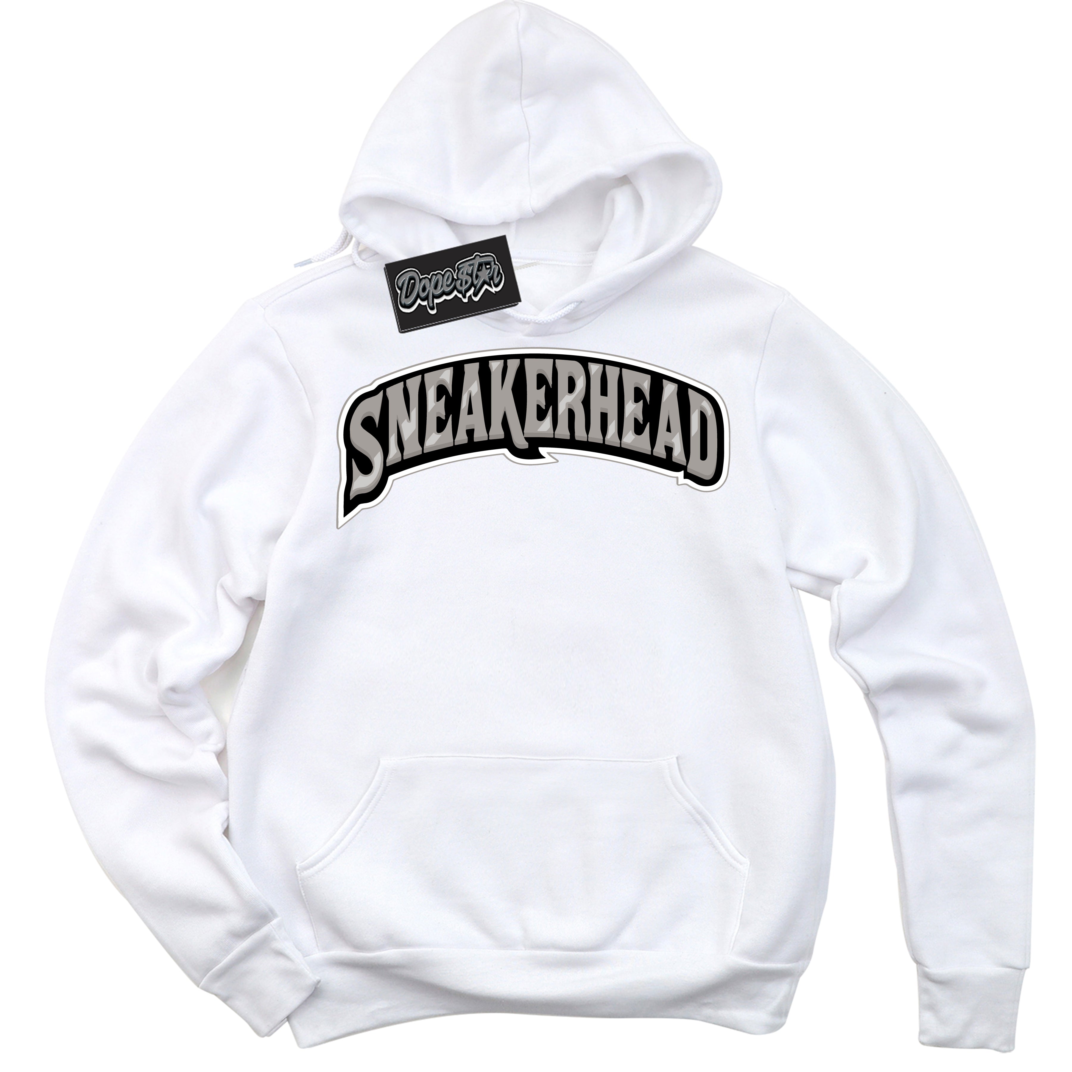 Cool White Hoodie with “Sneakerhead” design that Perfectly Matches Satin Shadow 1s Jordans.