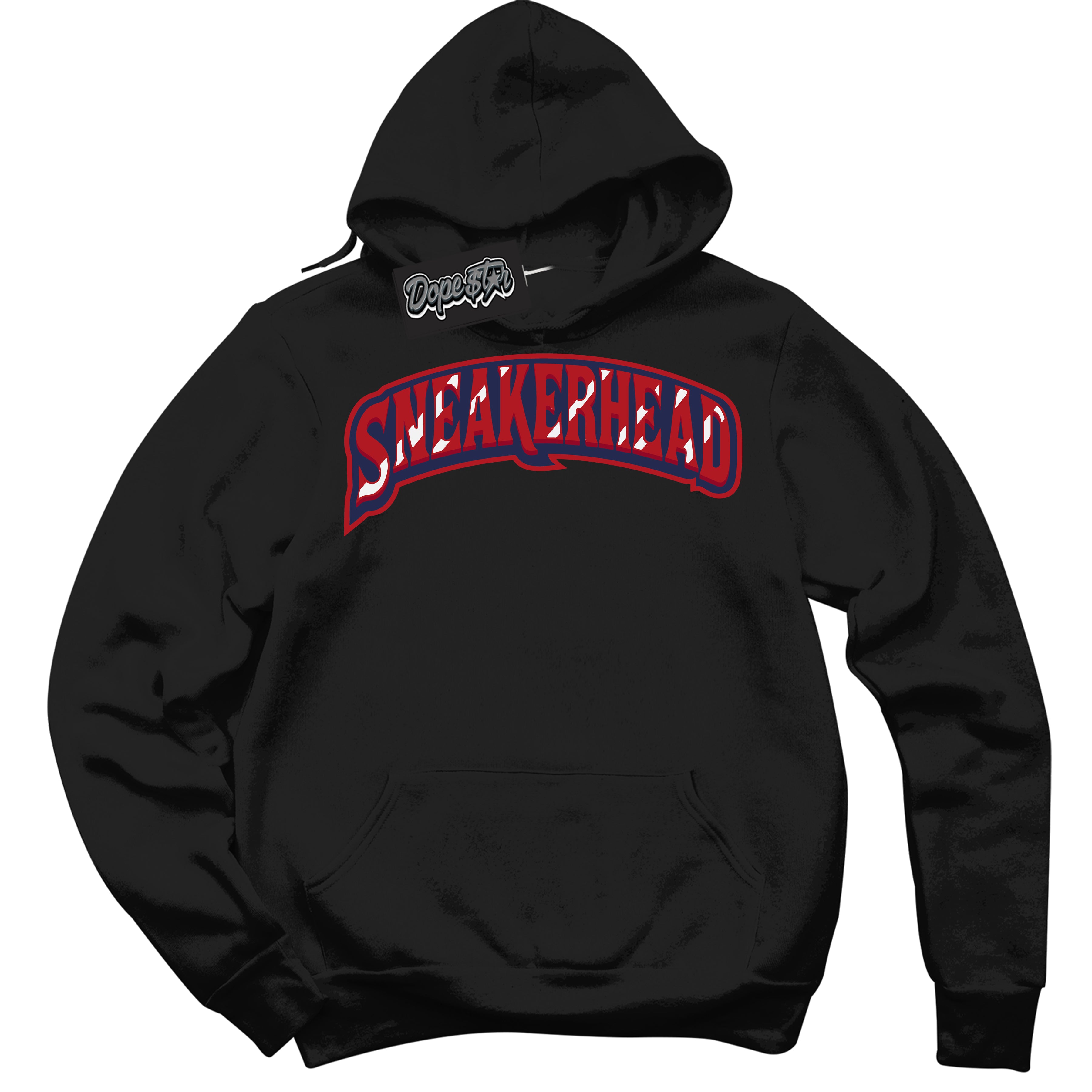 Cool Black Hoodie with “Sneakerhead” design that Perfectly Matches Howard University 1s Jordans.