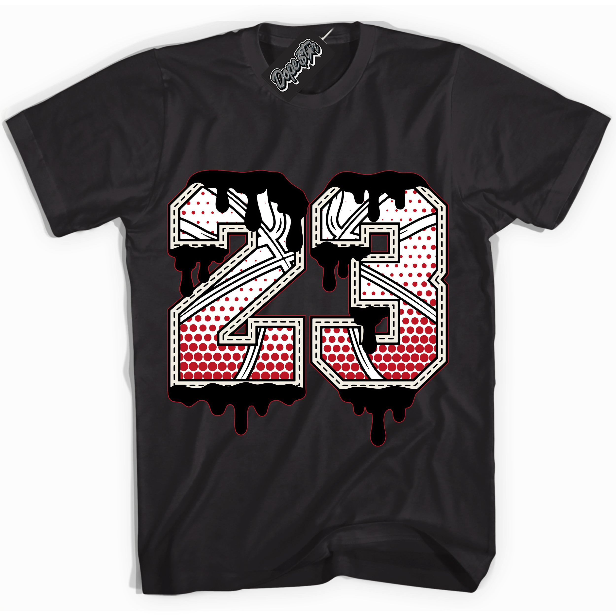 Cool Black Shirt with “ 23 Ball ” design that perfectly matches Trophy Room 1s Jordans.
