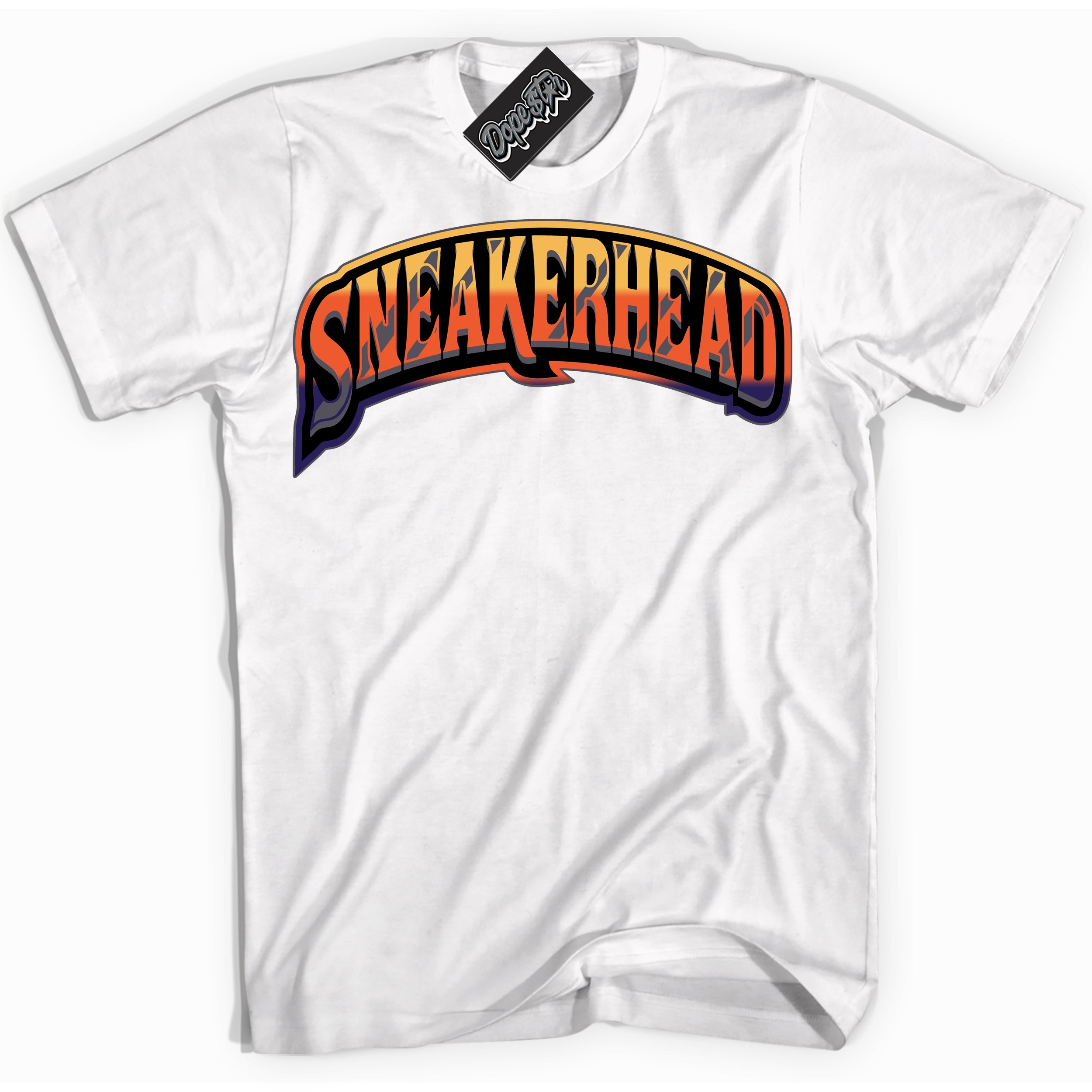 Cool White Shirt with “ Sneakerhead” design that perfectly matches J Balvin Rio 3s Sneakers.