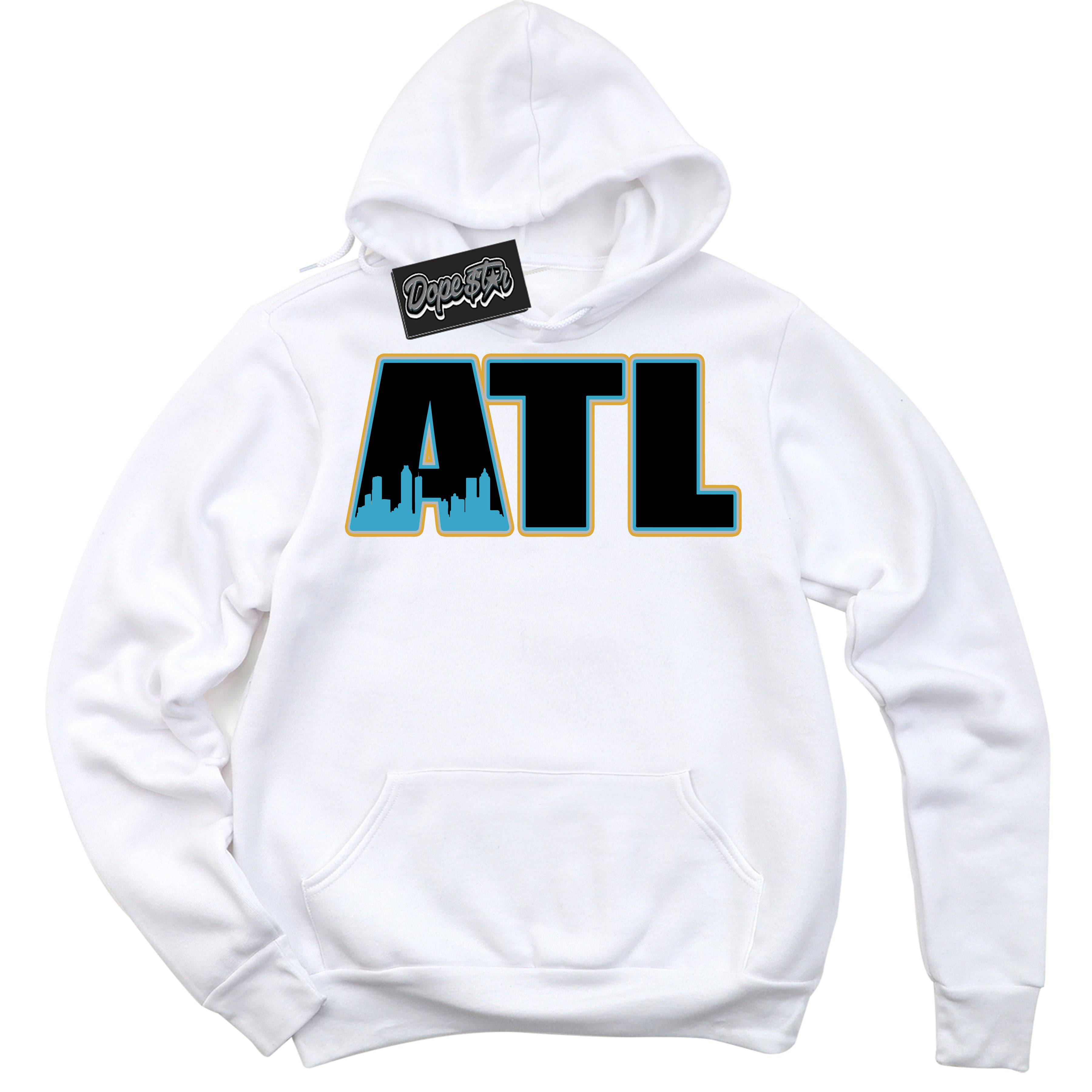 Aqua 5s DopeStar Hoodie Atlanta Graphic