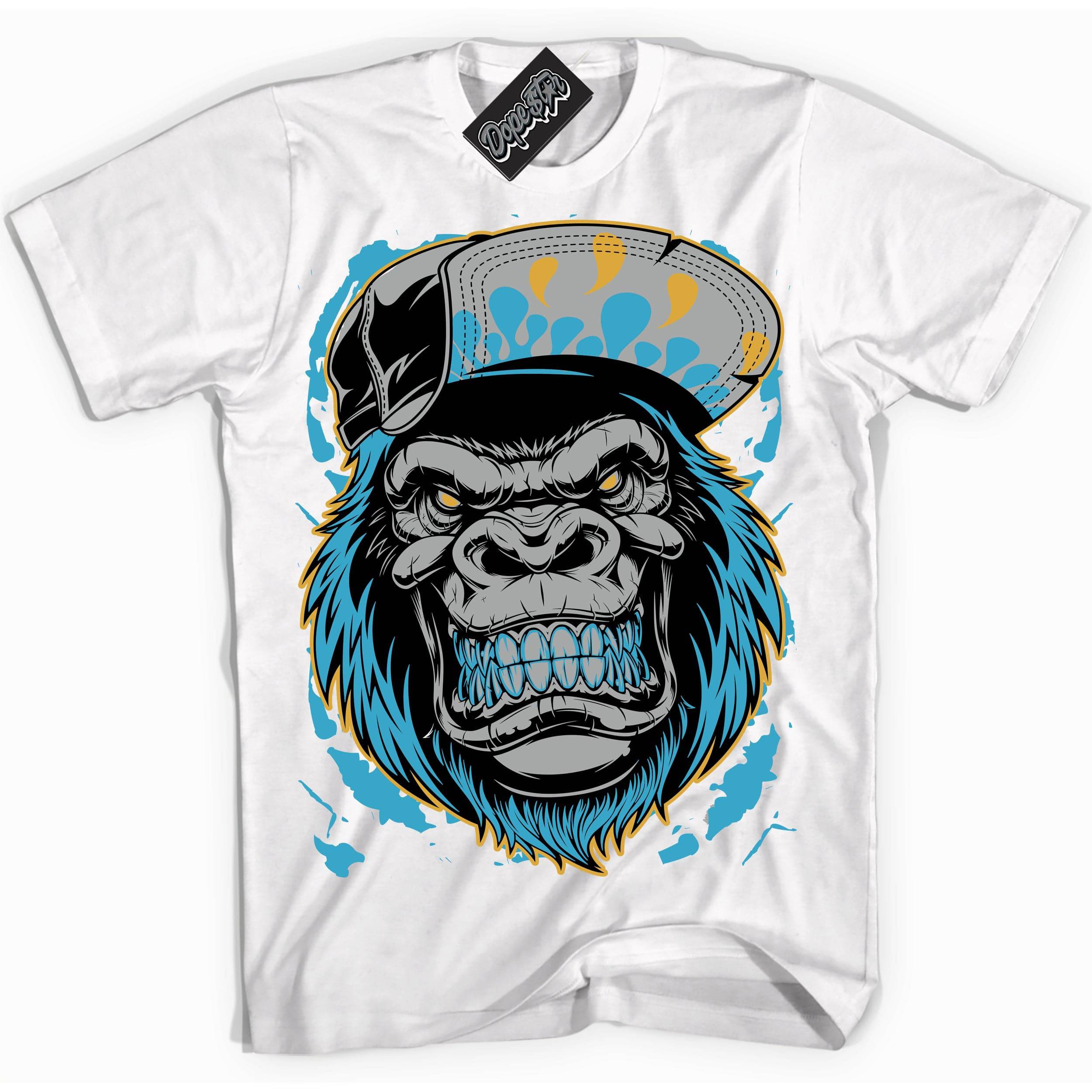 Aqua 5s DopeStar Shirt Gorilla Beast Graphic