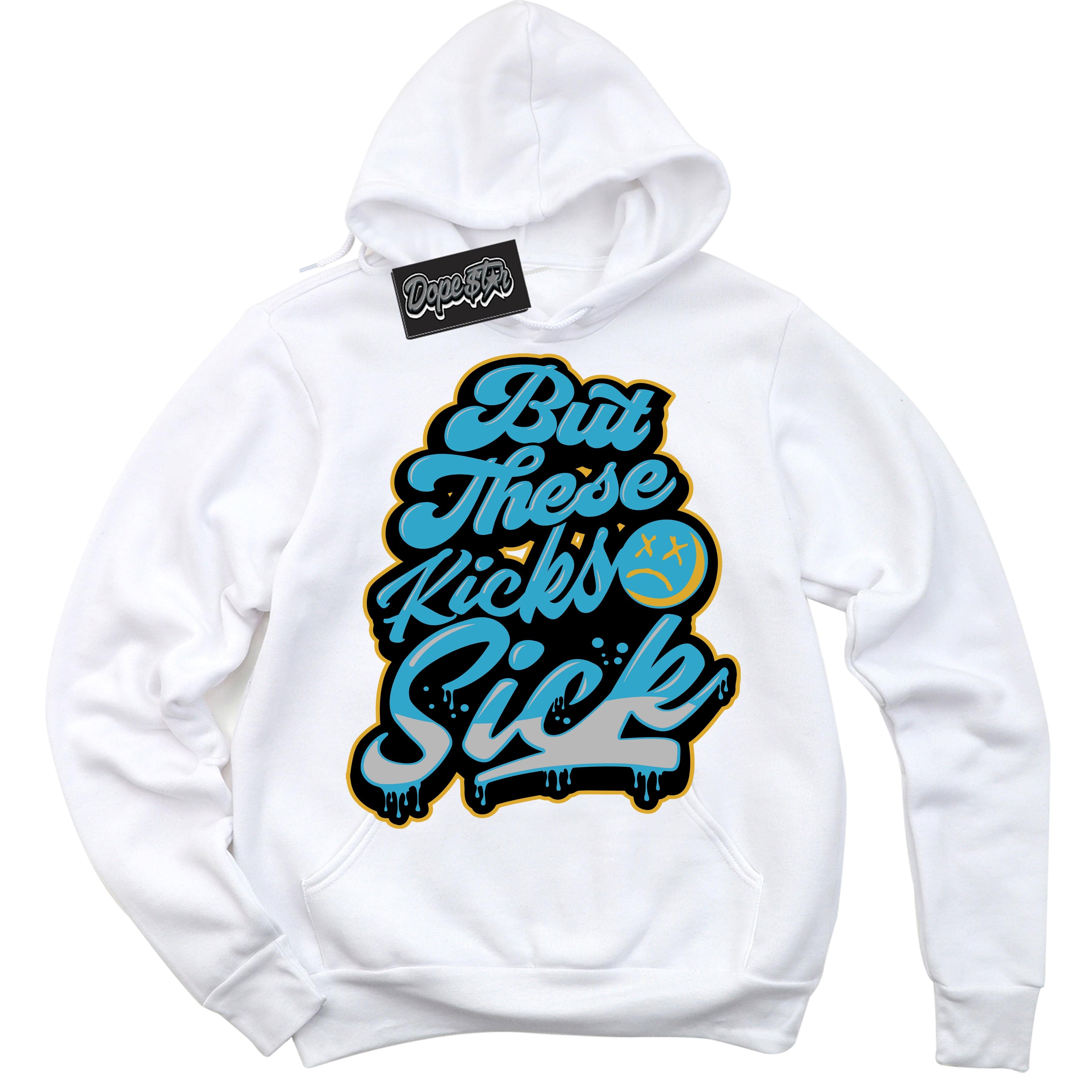 Aqua 5s DopeStar Hoodie Kick Sick Graphic