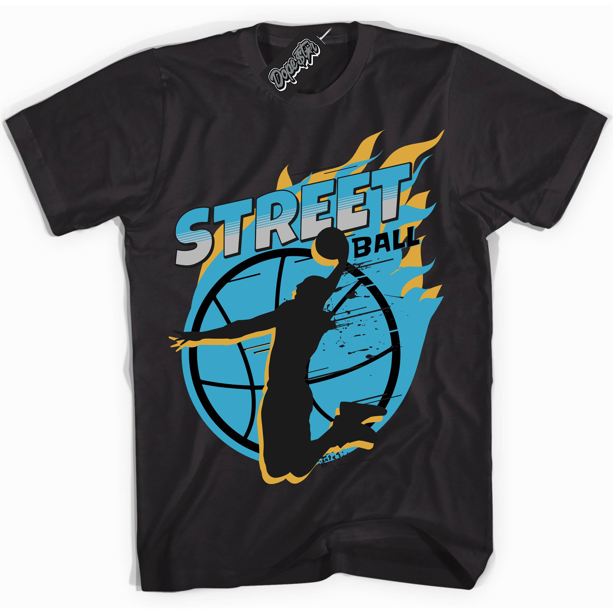 Aqua 5s DopeStar Shirt Street Ball Graphic