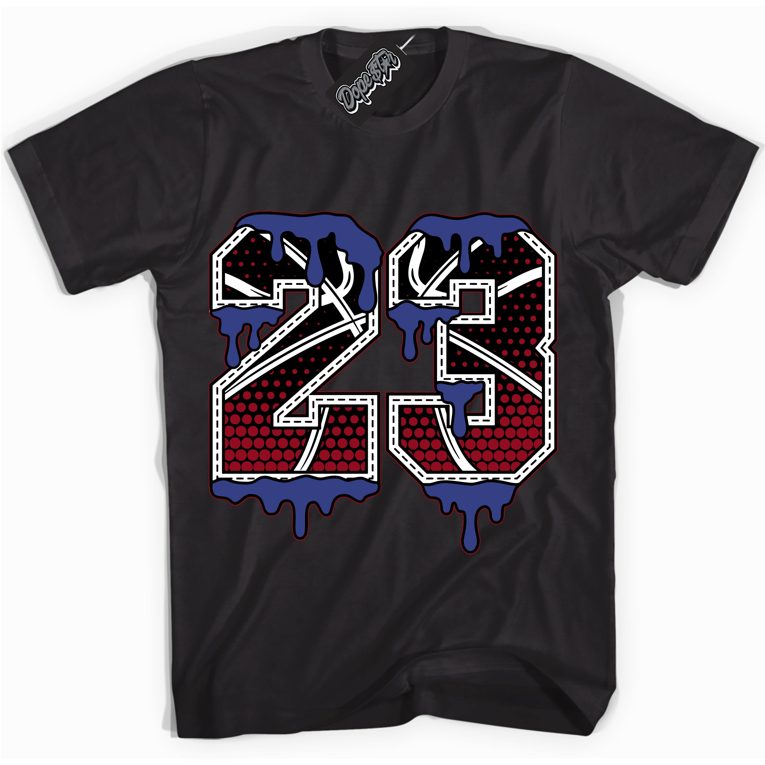 Cool Black Shirt with “ 23 Ball ” design that perfectly matches Playoffs 8s Sneakers.