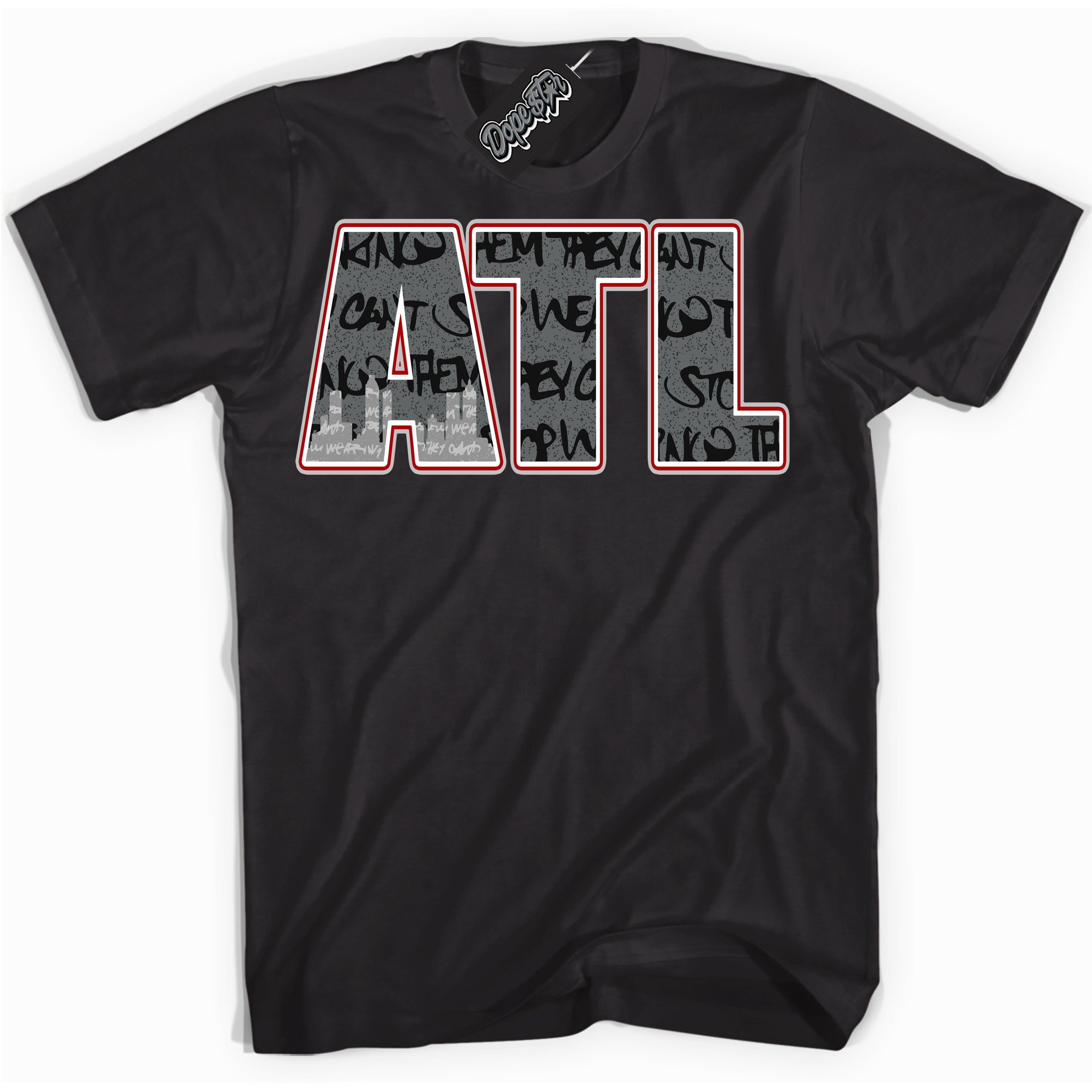 Cool Black Shirt with “ Atlanta ” design that perfectly matches Rebellionaire 1s Sneakers.