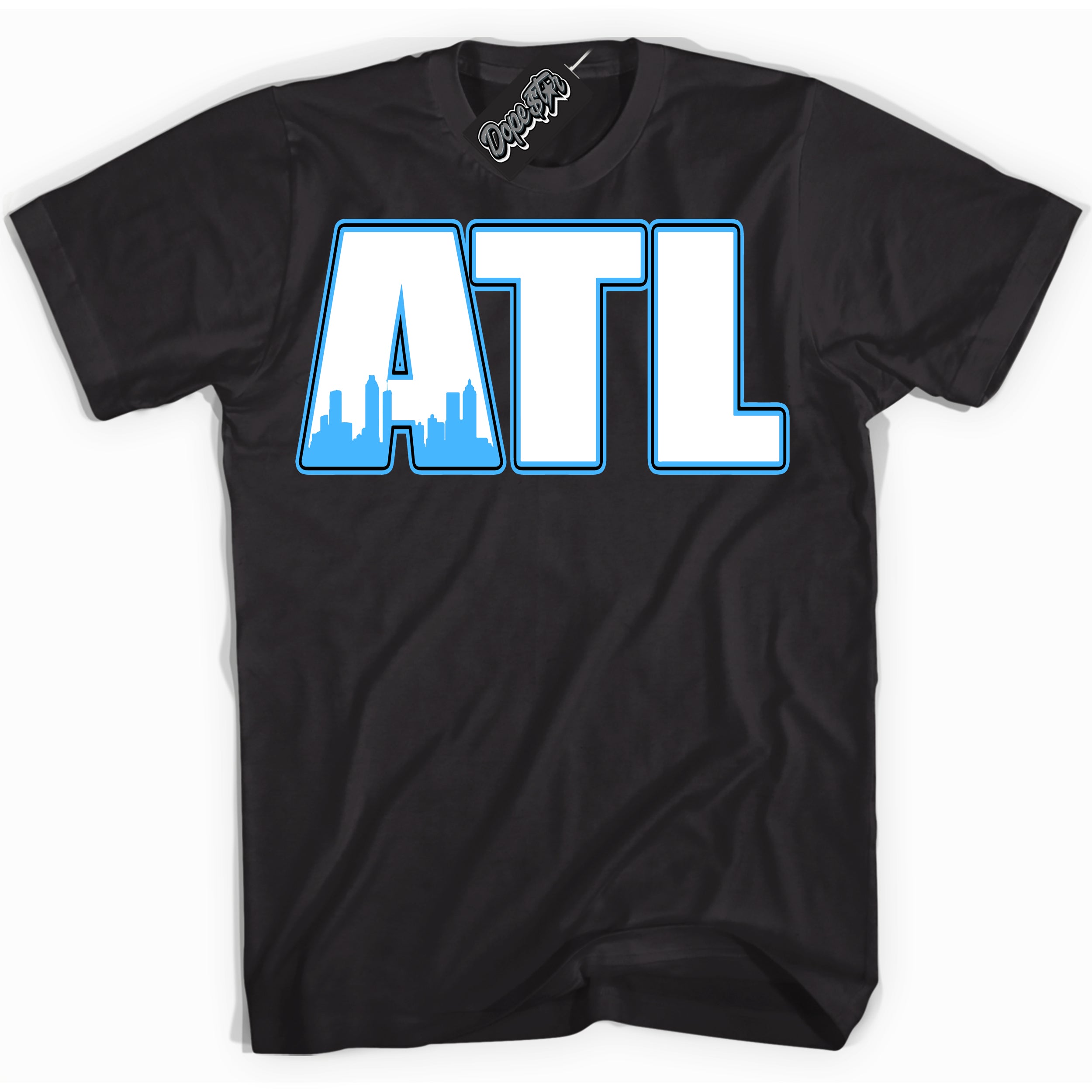 Powder Blue 9s DopeStar Shirt Atlanta Graphic