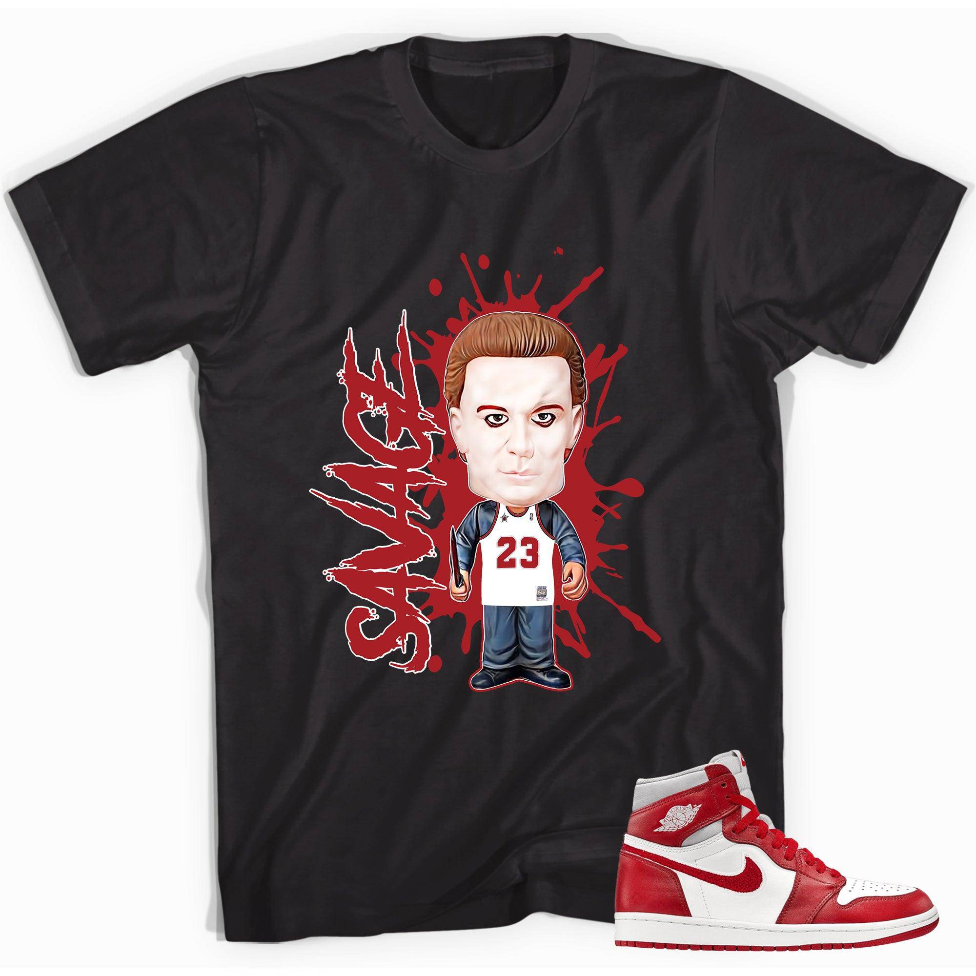 Air Jordan 1s High Newstalgia Shirt - Savage - Sneaker Shirts Outlet