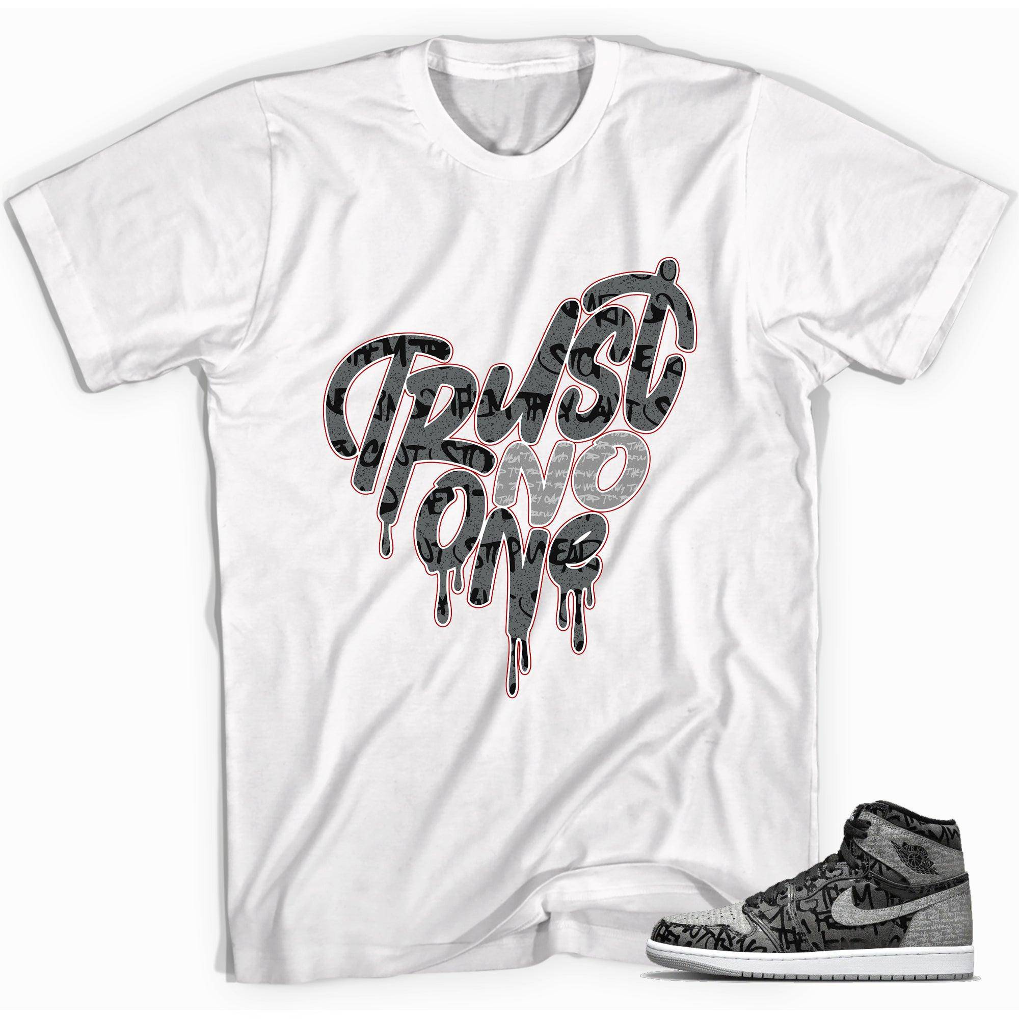 Rebellionaire 1s DopeStar Shirt Trust No One Heart - Sneaker Shirts Outlet