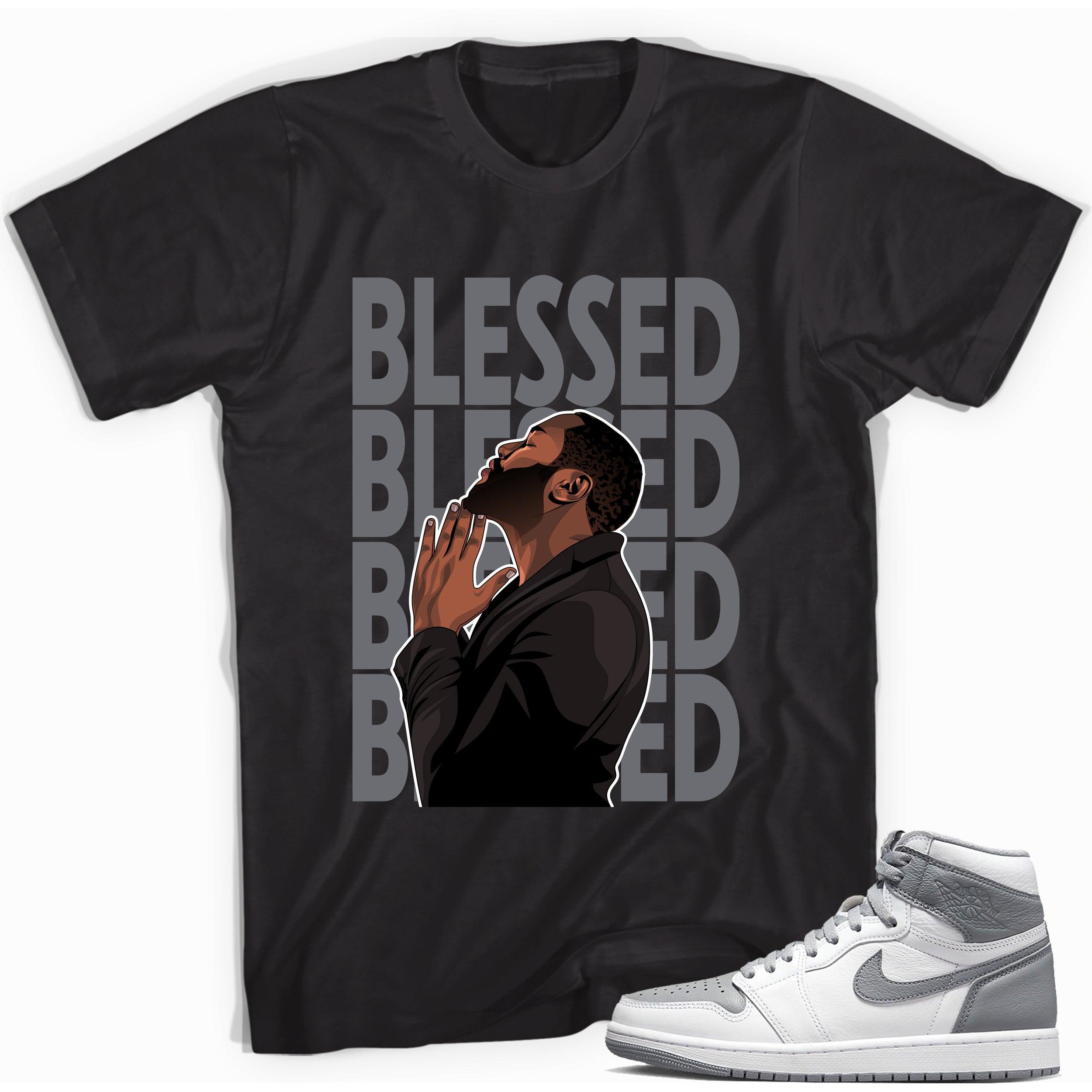 High Stealth 1s DopeStar Shirt God Blessed - Sneaker Shirts Outlet