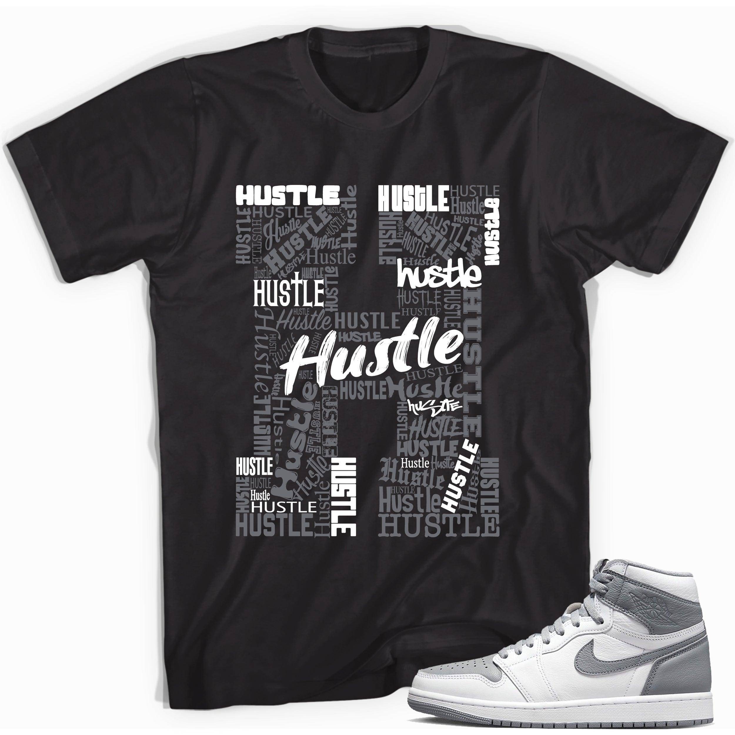 s 1 High Stealth Shirt H for Hustle - Sneaker Shirts Outlet