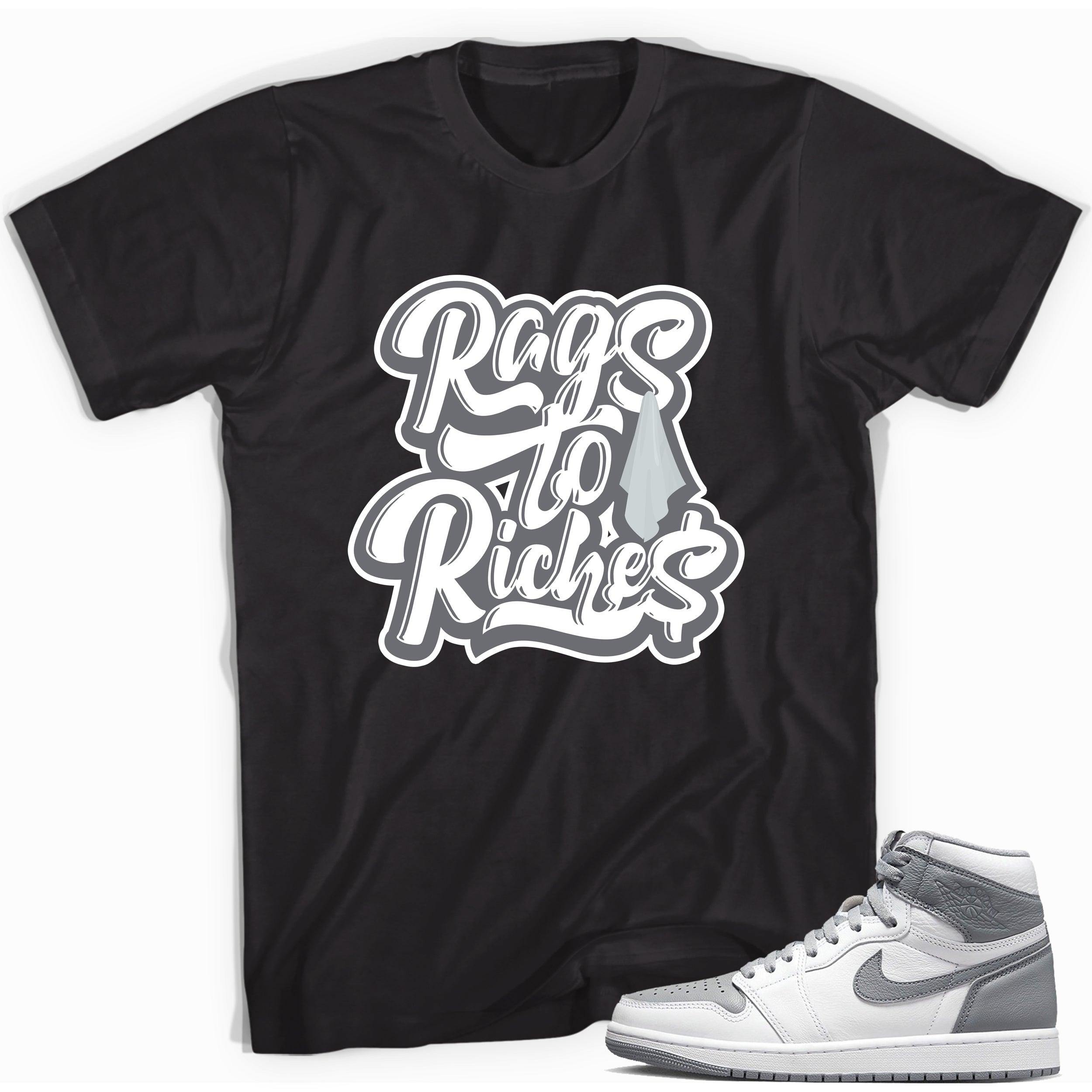 High Stealth 1s DopeStar Shirt Rags to Riches - Sneaker Shirts Outlet