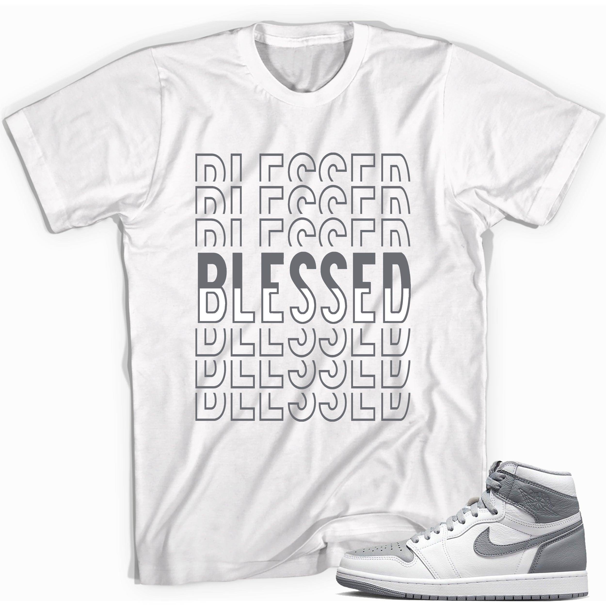 High Stealth 1s DopeStar Shirt Blessed - Sneaker Shirts Outlet