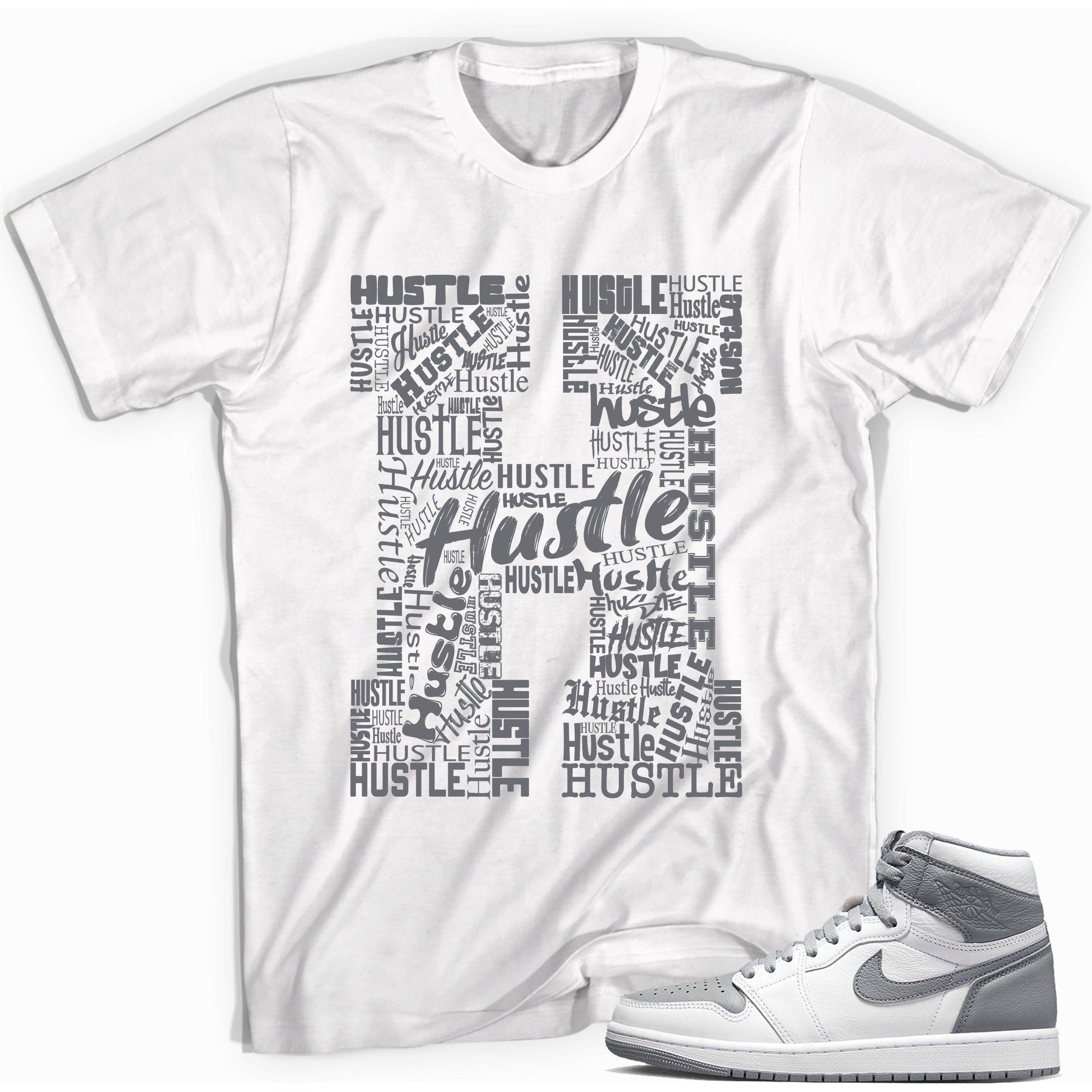 s 1 High Stealth Shirt H for Hustle - Sneaker Shirts Outlet