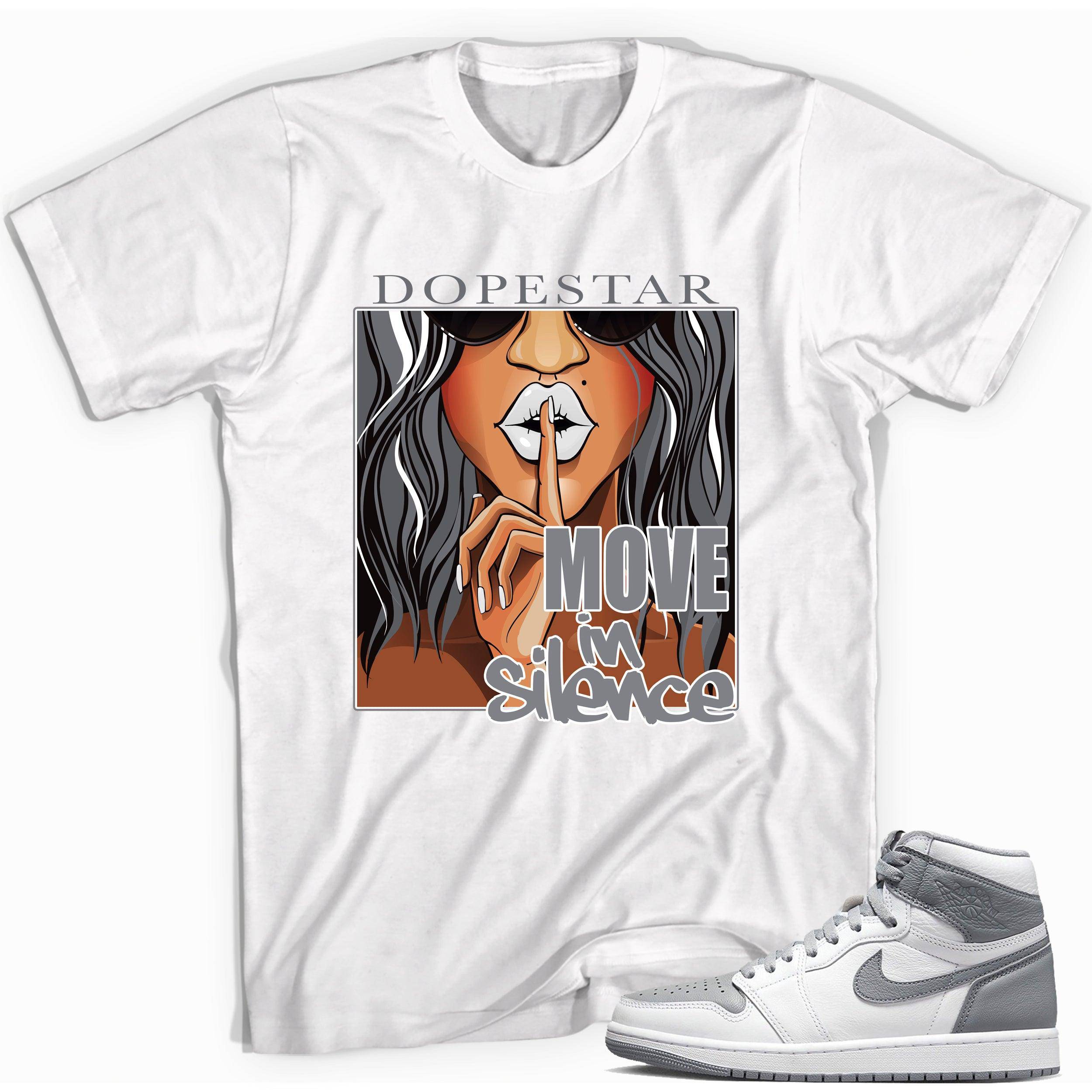 High Stealth 1s DopeStar Shirt Move in Silence - Sneaker Shirts Outlet