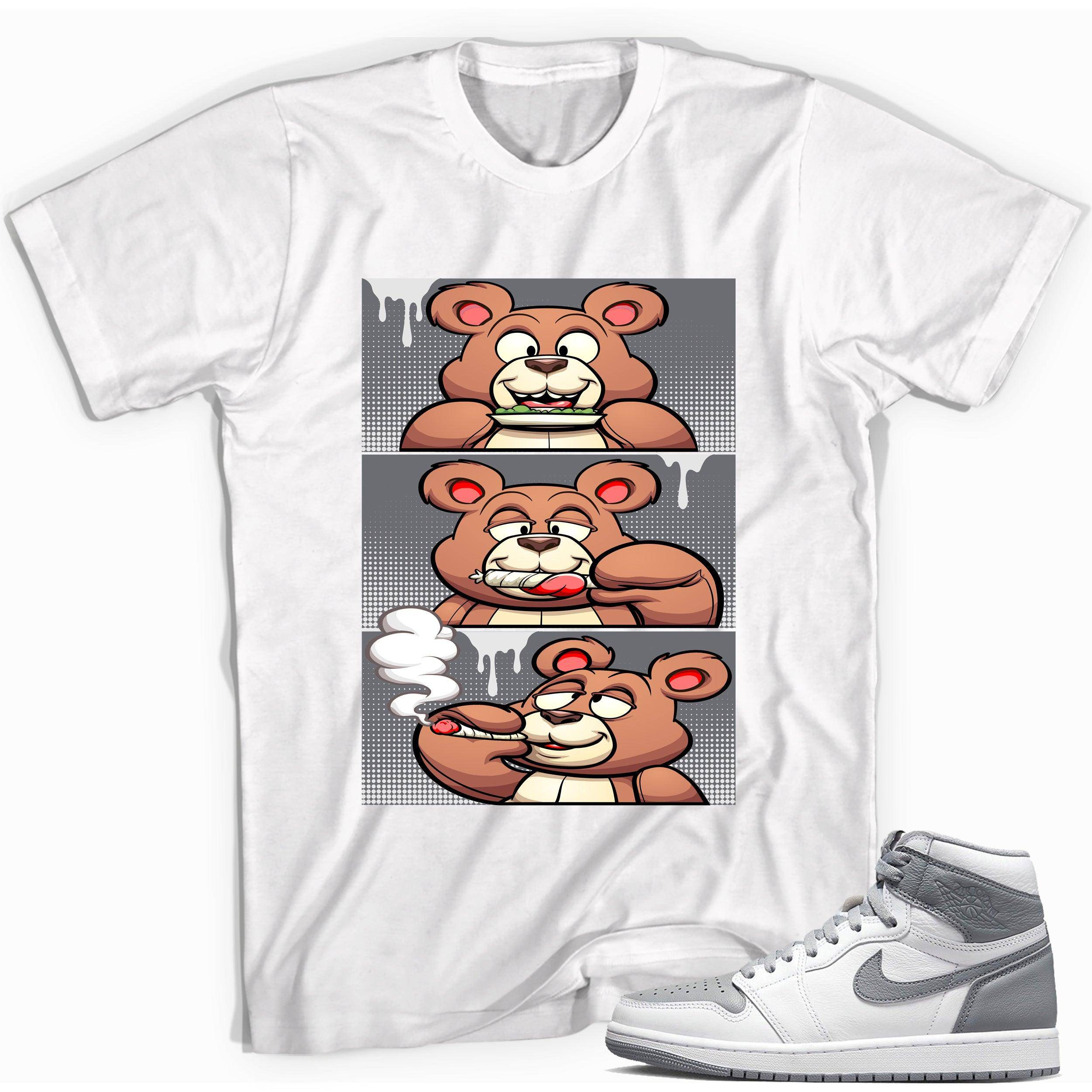 High Stealth 1s DopeStar Shirt Roll It Lick It Bear - Sneaker Shirts Outlet