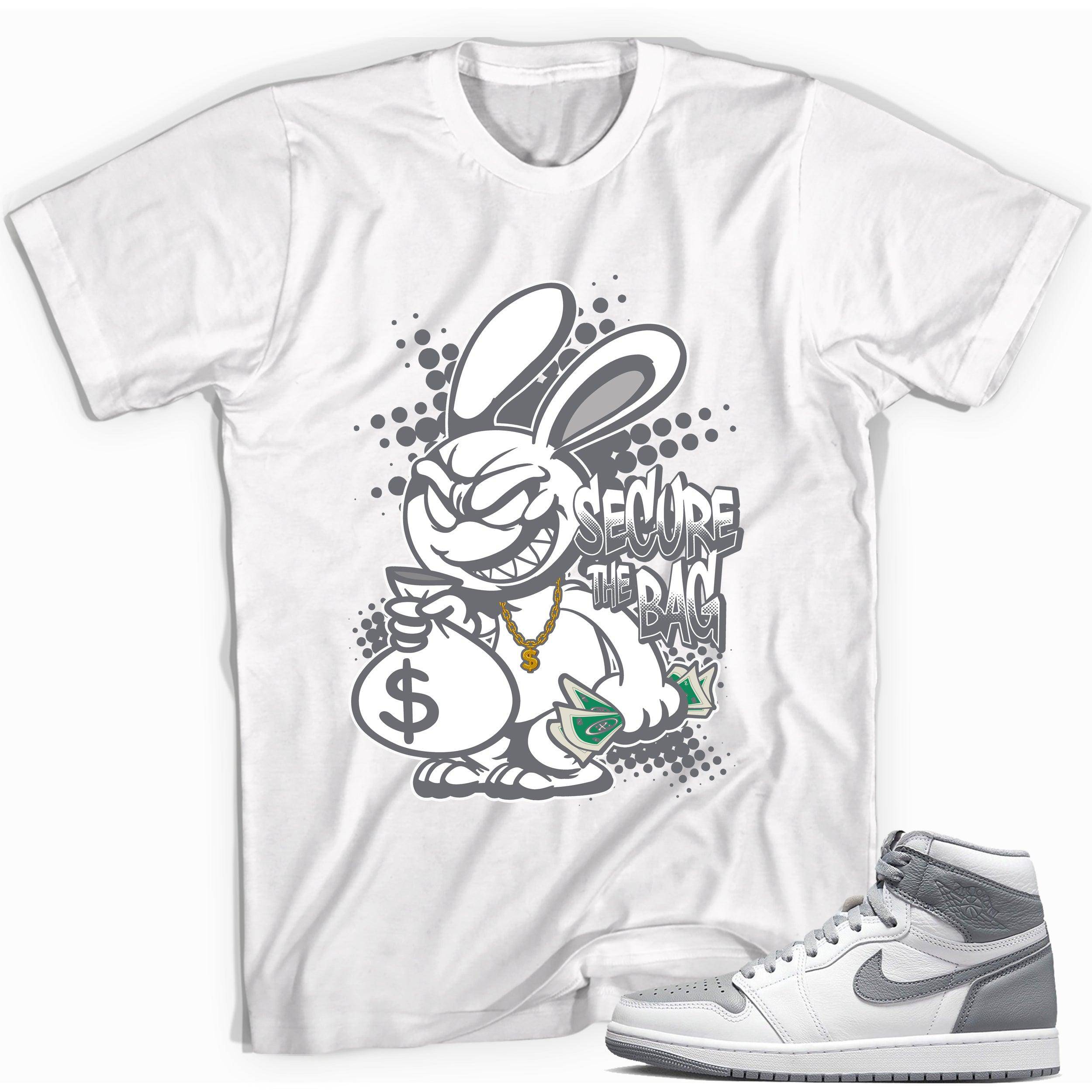 High Stealth 1s DopeStar Shirt Secure the Bag Rabbit - Sneaker Shirts Outlet