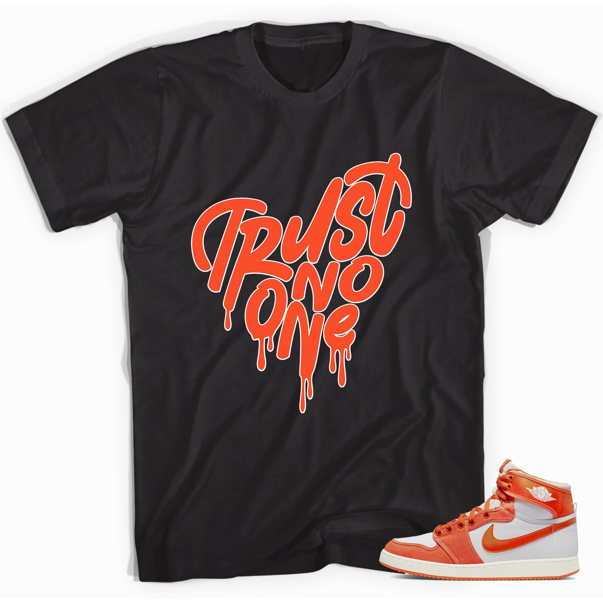 1s KO Syracuse Shirt Trust No One Heart - Sneaker Shirts Outlet