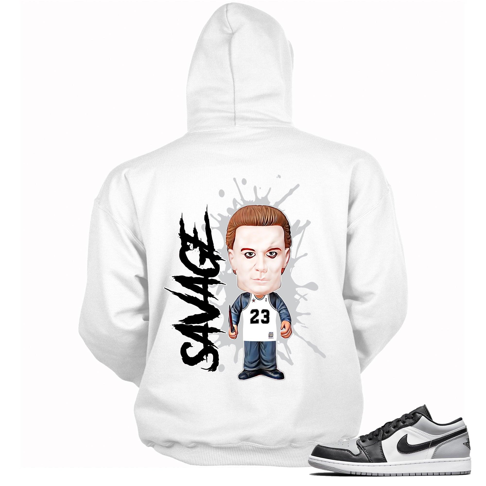 1s Low Shadow Toe Hoodie Savage - Sneaker Shirts Outlet