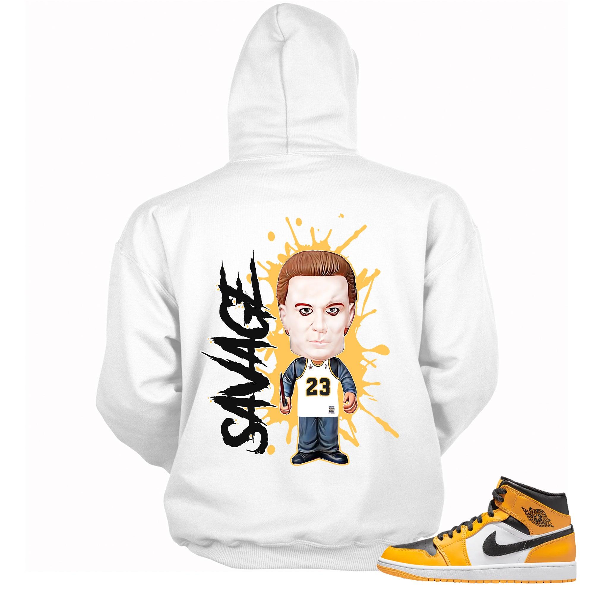 1 Mid Taxi Hoodie Savage - Sneaker Shirts Outlet