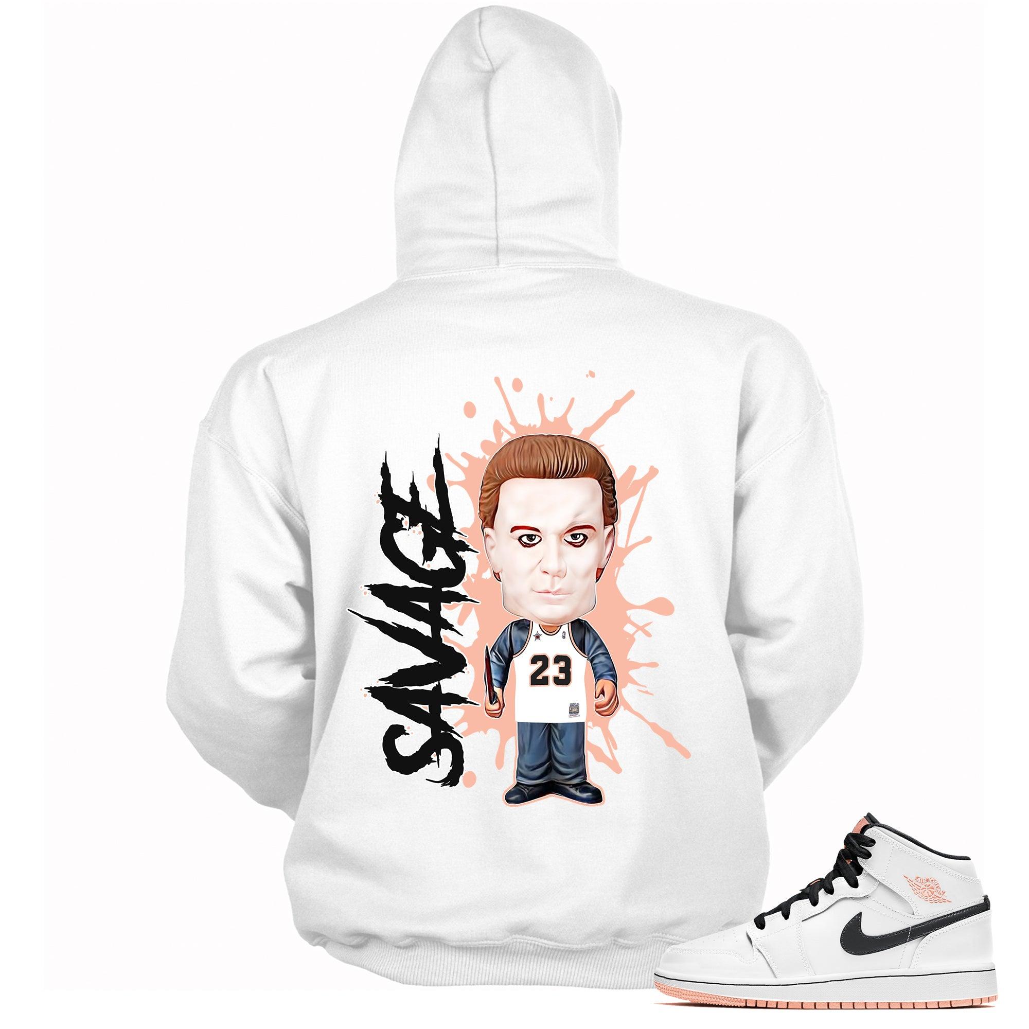 1s Mid Arctic Orange Hoodie Savage - Sneaker Shirts Outlet