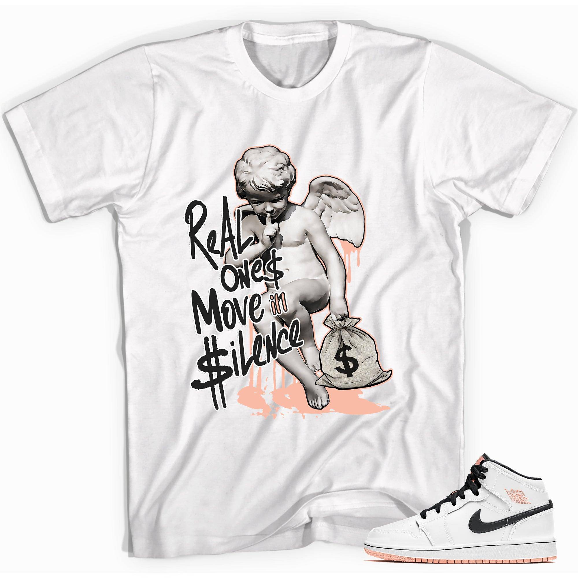 1s Mid Arctic Orange Shirt Real Ones - Sneaker Shirts Outlet