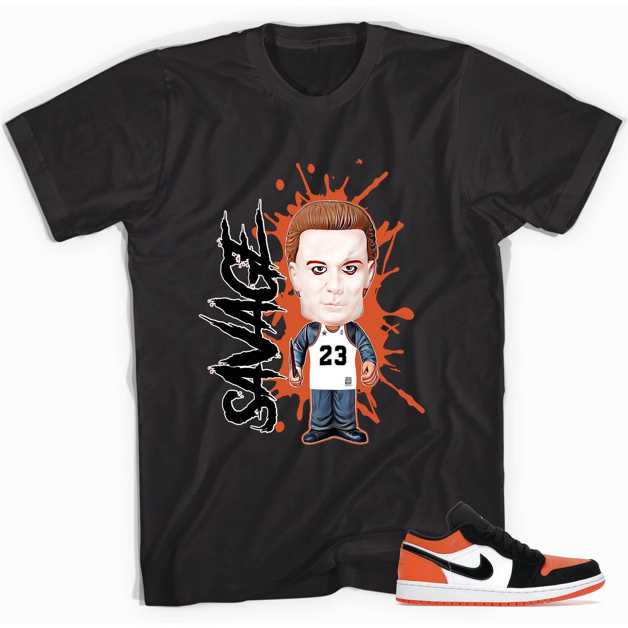 1s Low Golf Shattered Backboard Shirt Savage - Sneaker Shirts Outlet