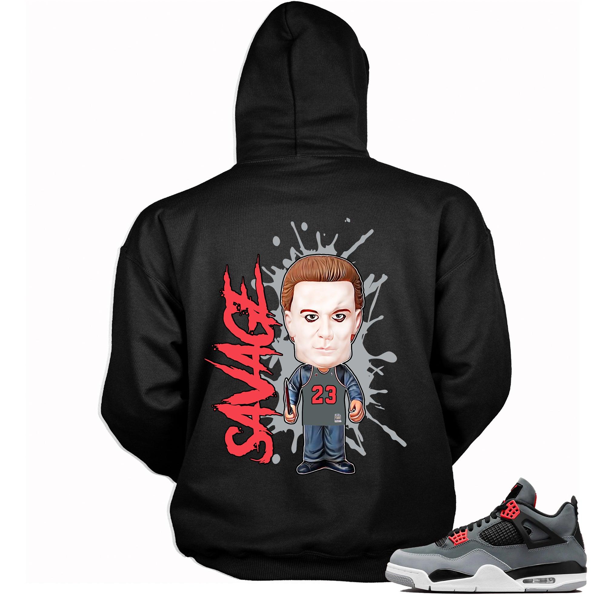 4s Infrared Hoodie Savage - Sneaker Shirts Outlet