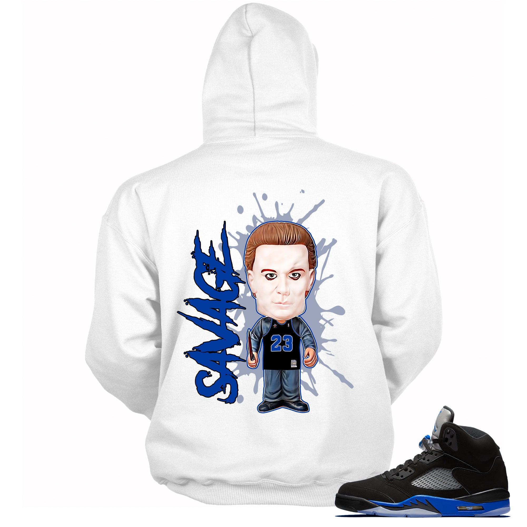 5s Racer Blue Hoodie Savage - Sneaker Shirts Outlet