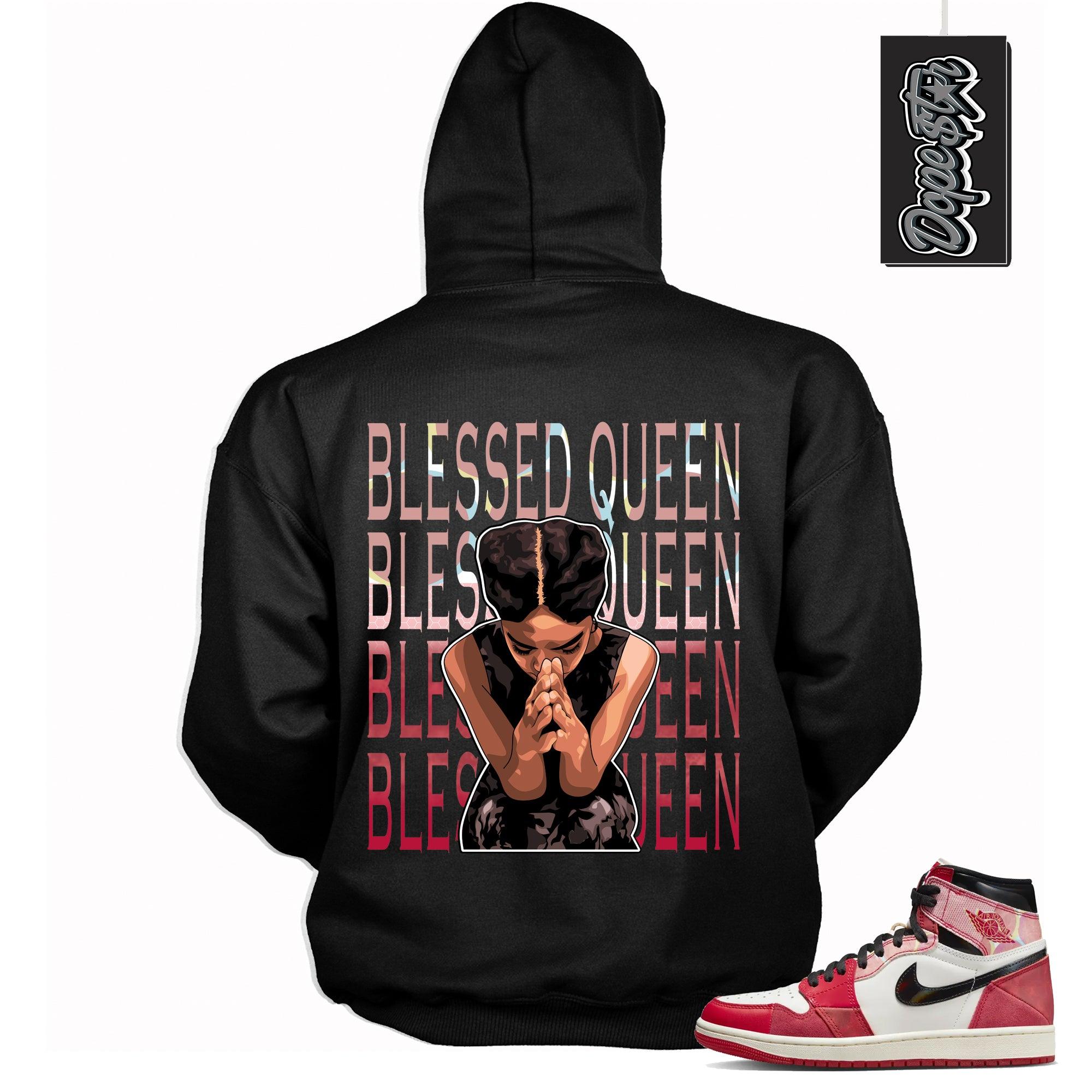 AIR JORDAN 1 SPIDER-VERSE Hoodie - Blessed Queen - Sneaker Shirts Outlet