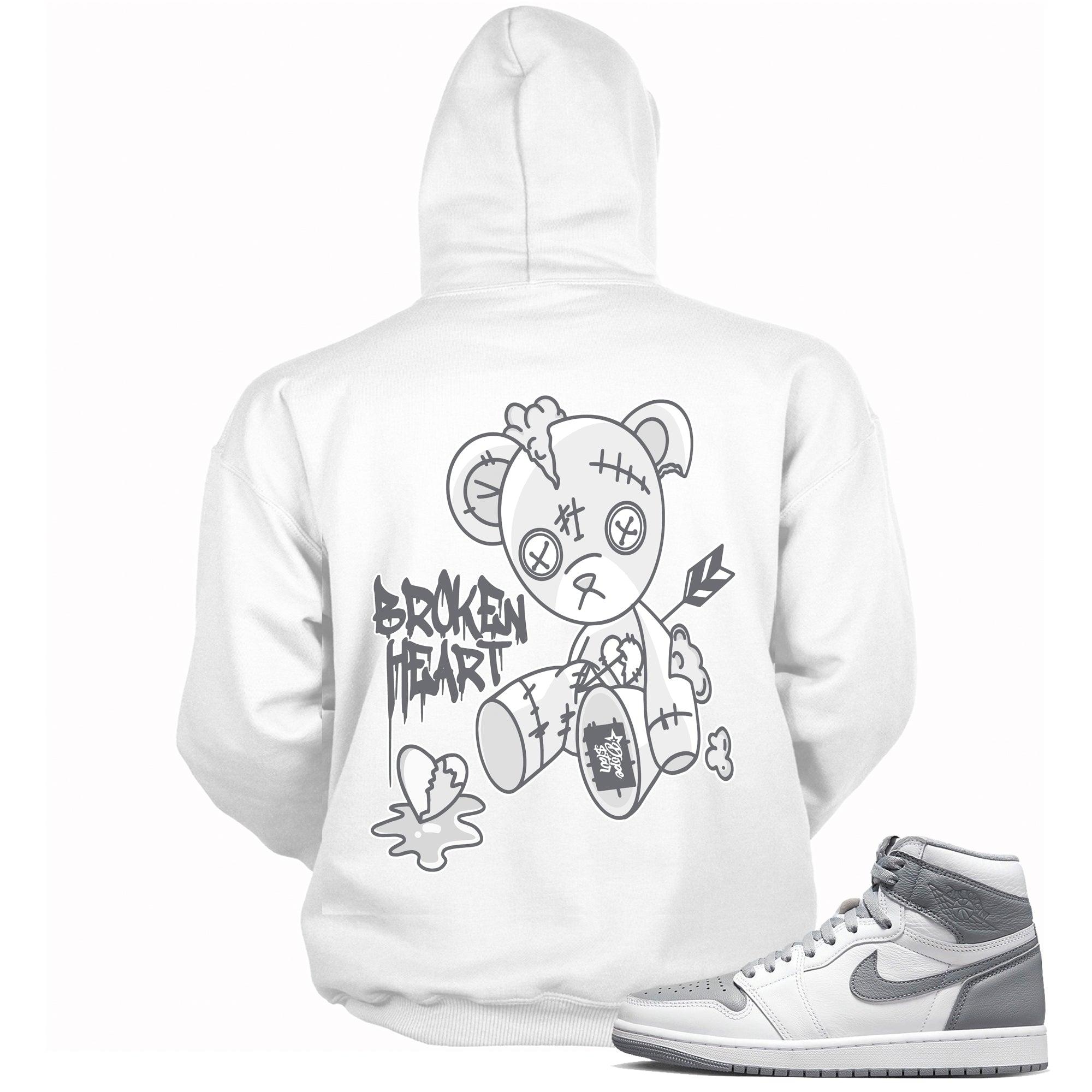 High Stealth 1s DopeStar Hoodie Broken Heart Bear - Sneaker Shirts Outlet