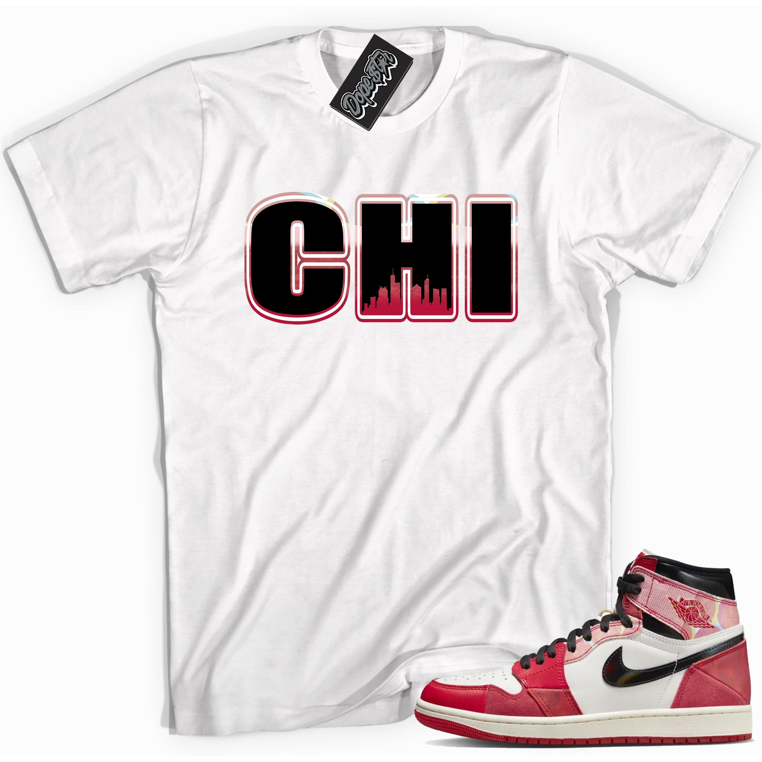 AIR JORDAN 1 SPIDER-VERSE Shirt - Chicago - Sneaker Shirts Outlet
