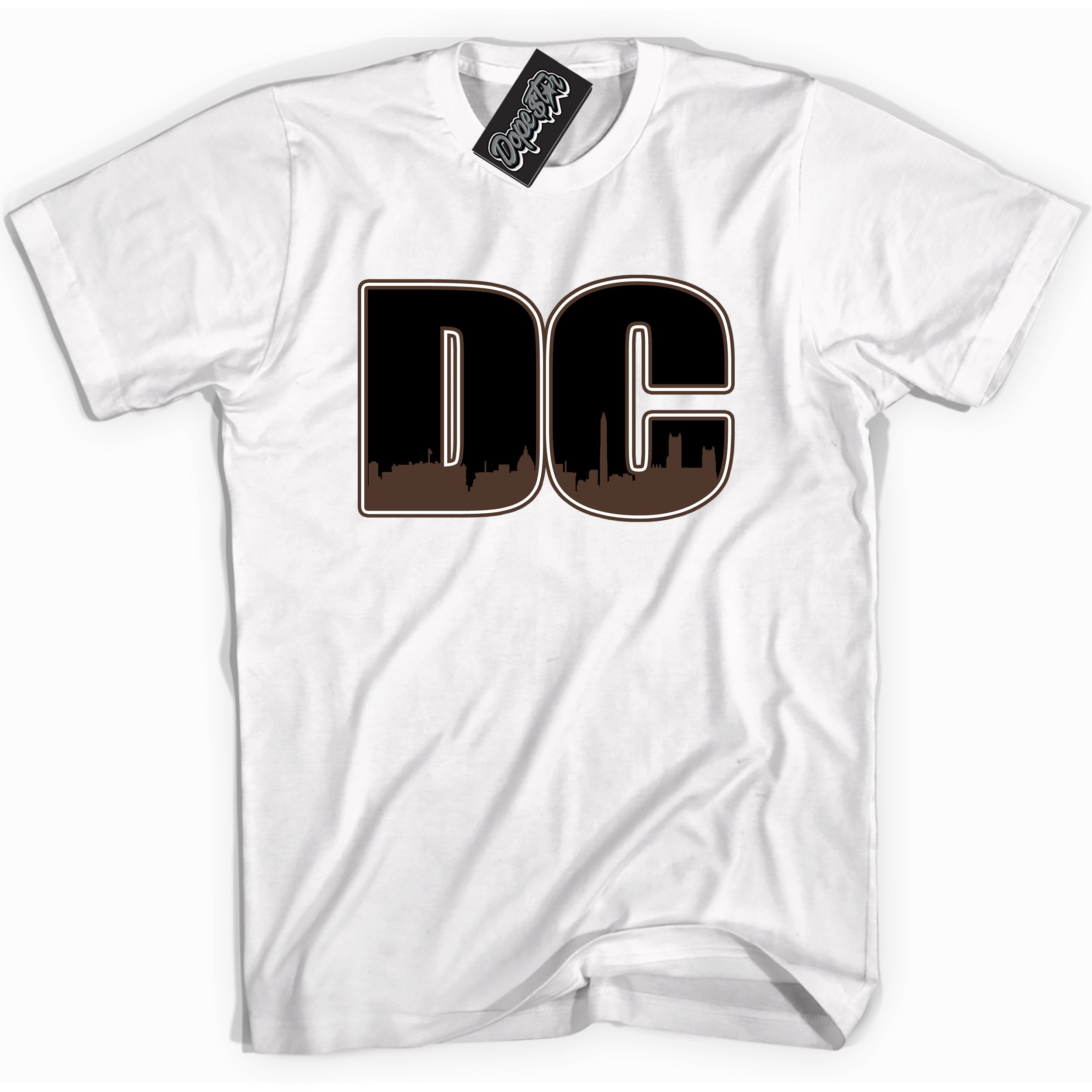 Cool White graphic tee with “ DC ” design, that perfectly matches Palomino 1s sneakers 