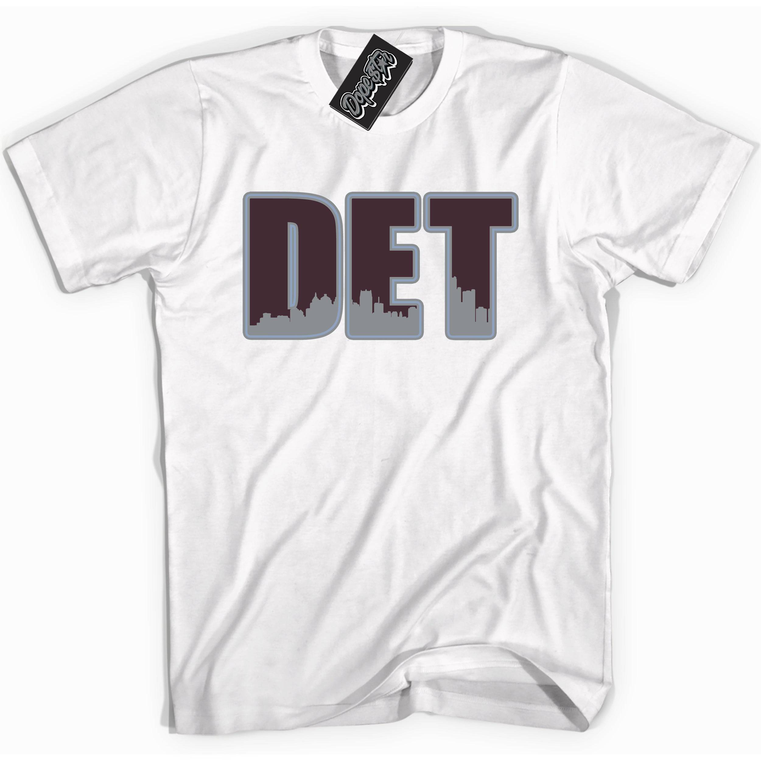 Burgundy 5s DopeStar Shirt Detroit Graphic