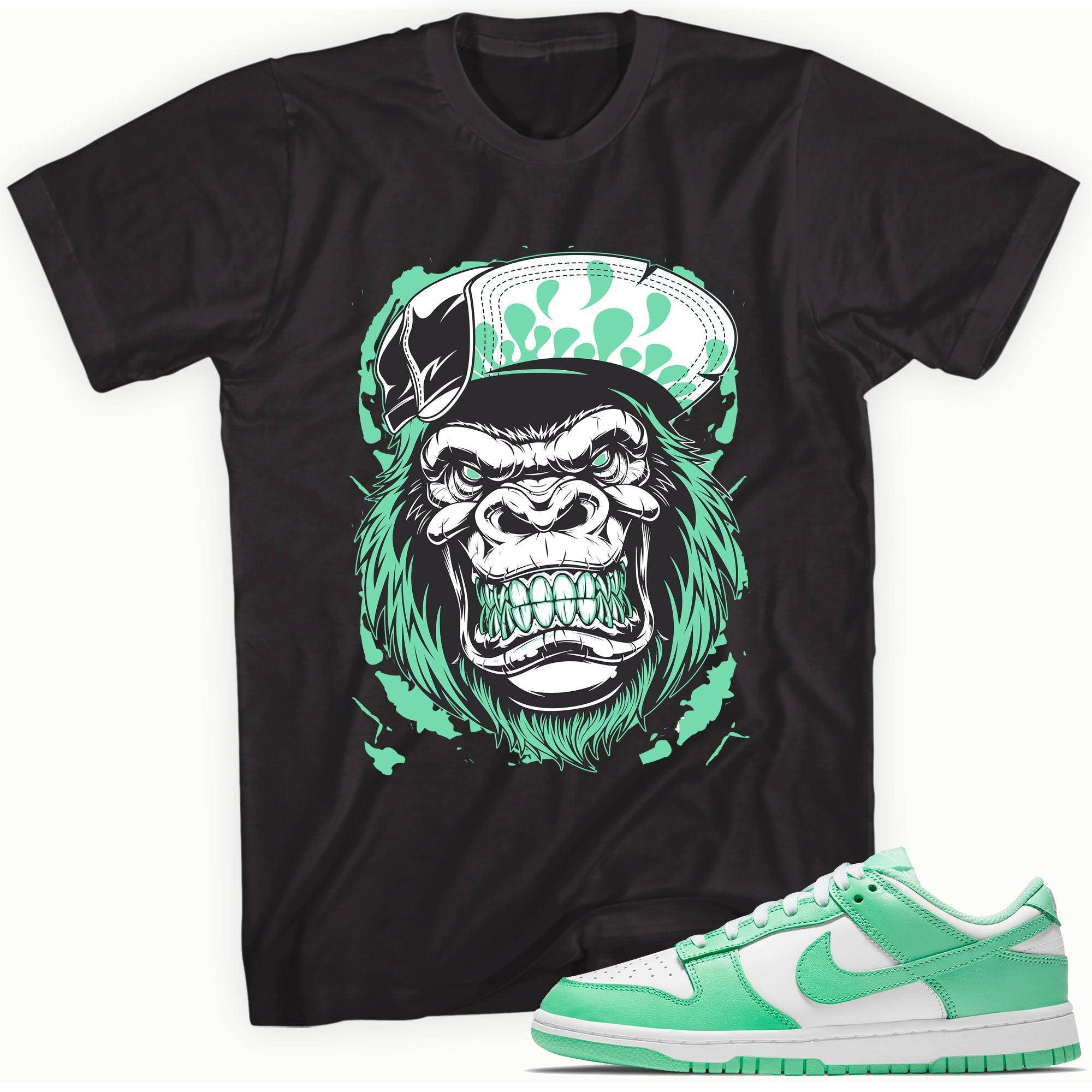 Dunks Low Green Glow Shirt Gorilla Beast