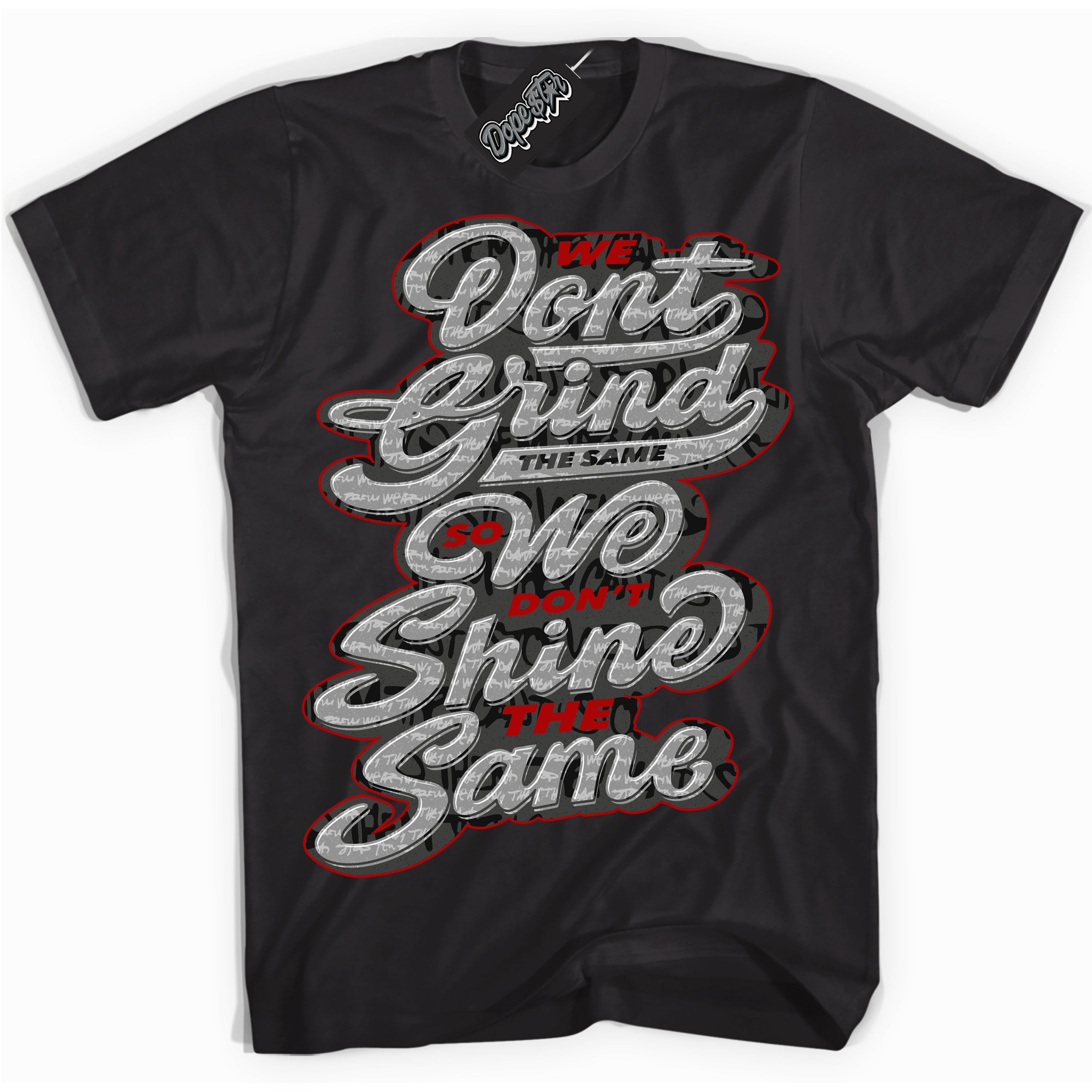 Cool Black Shirt with “ Grind Shine ” design that perfectly matches Rebellionaire 1s Sneakers.