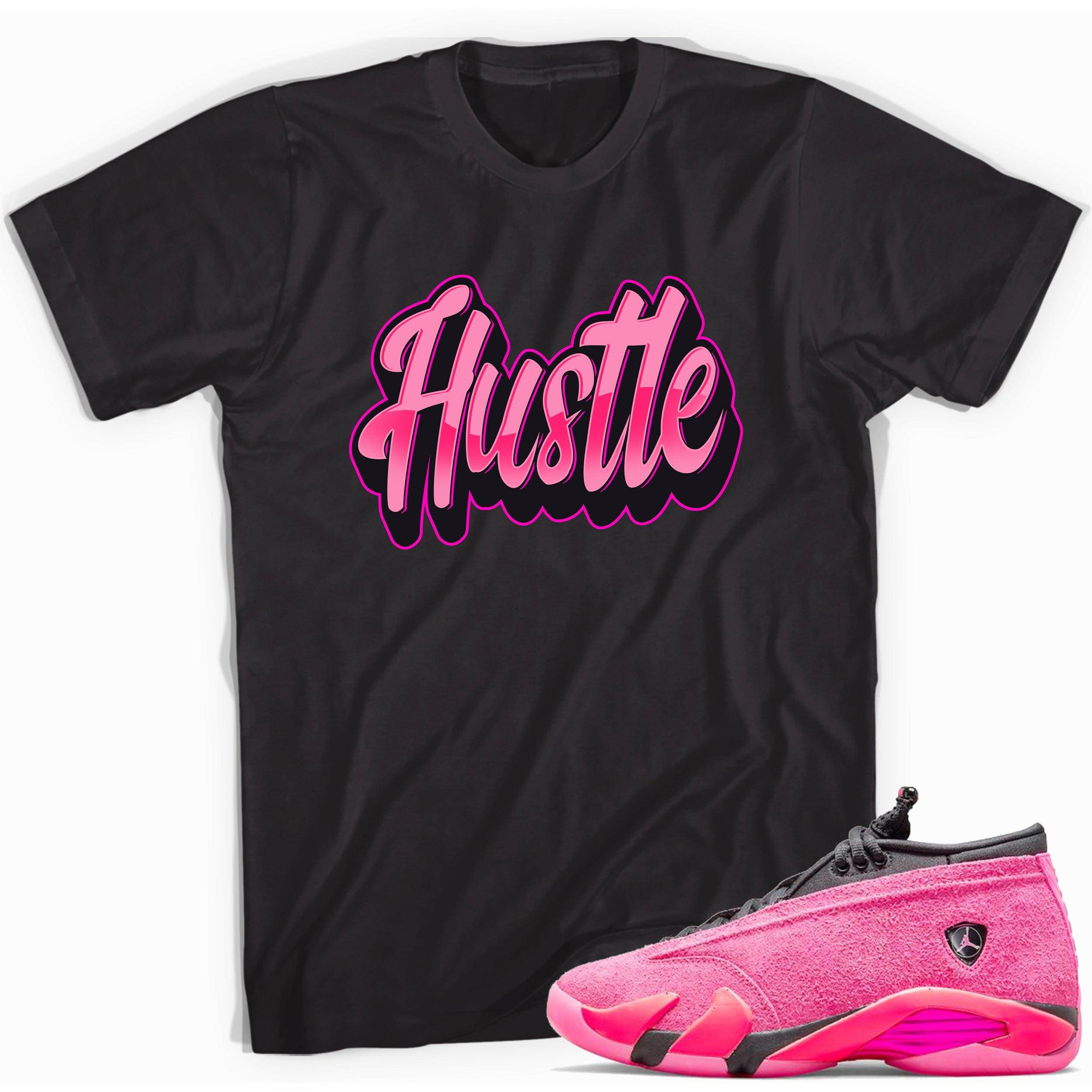 14s Low Shocking Pink Shirt Hustle