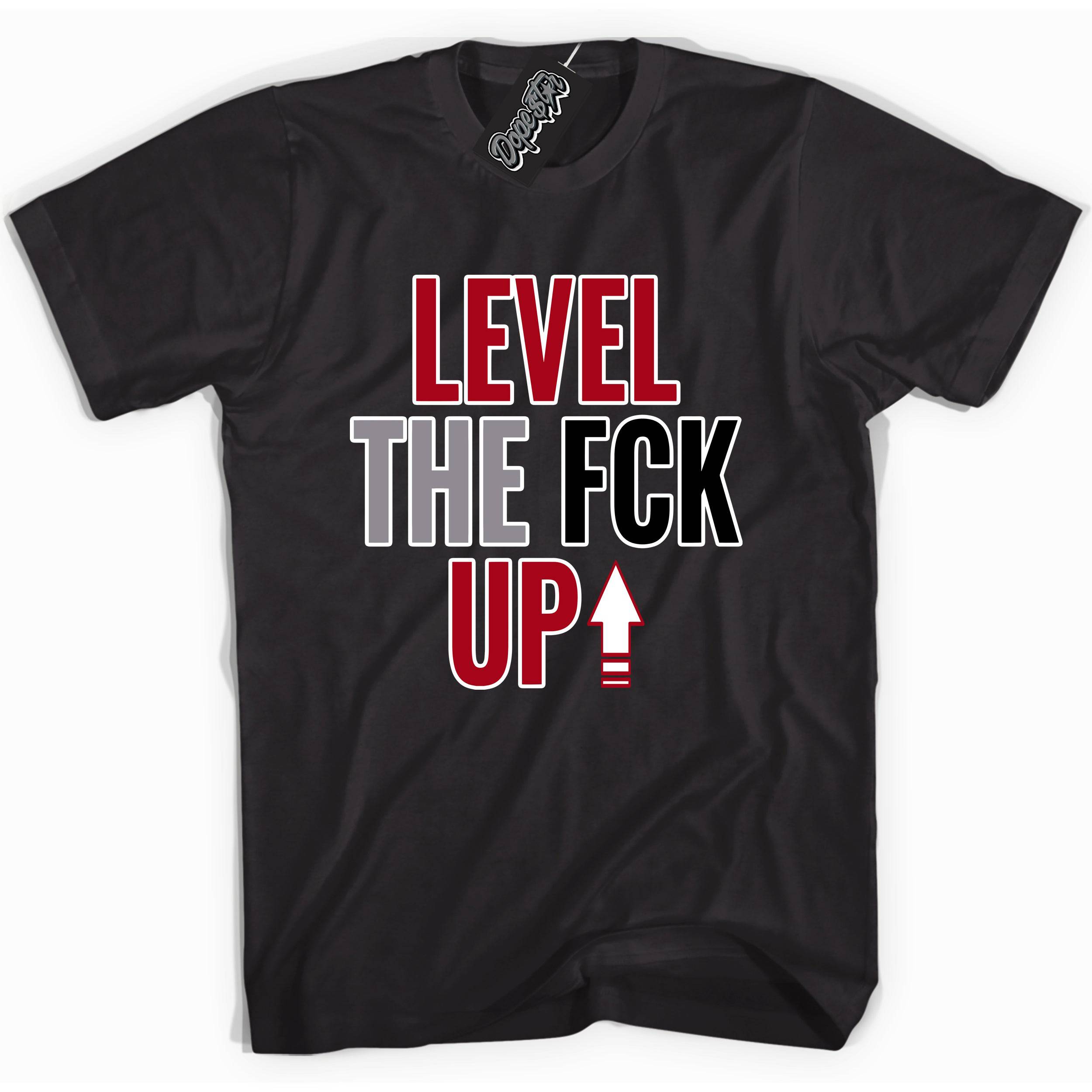 Bred Reimagined 4s DopeStar Shirt Level The Fck Up Graphic