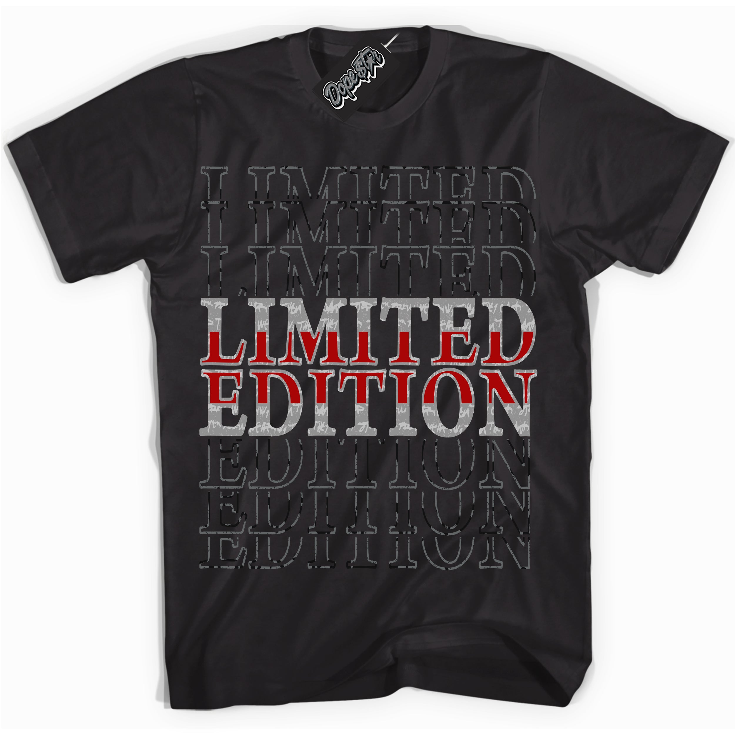 Cool Black Shirt with “ Limited Edition ” design that perfectly matches Rebellionaire 1s Sneakers.