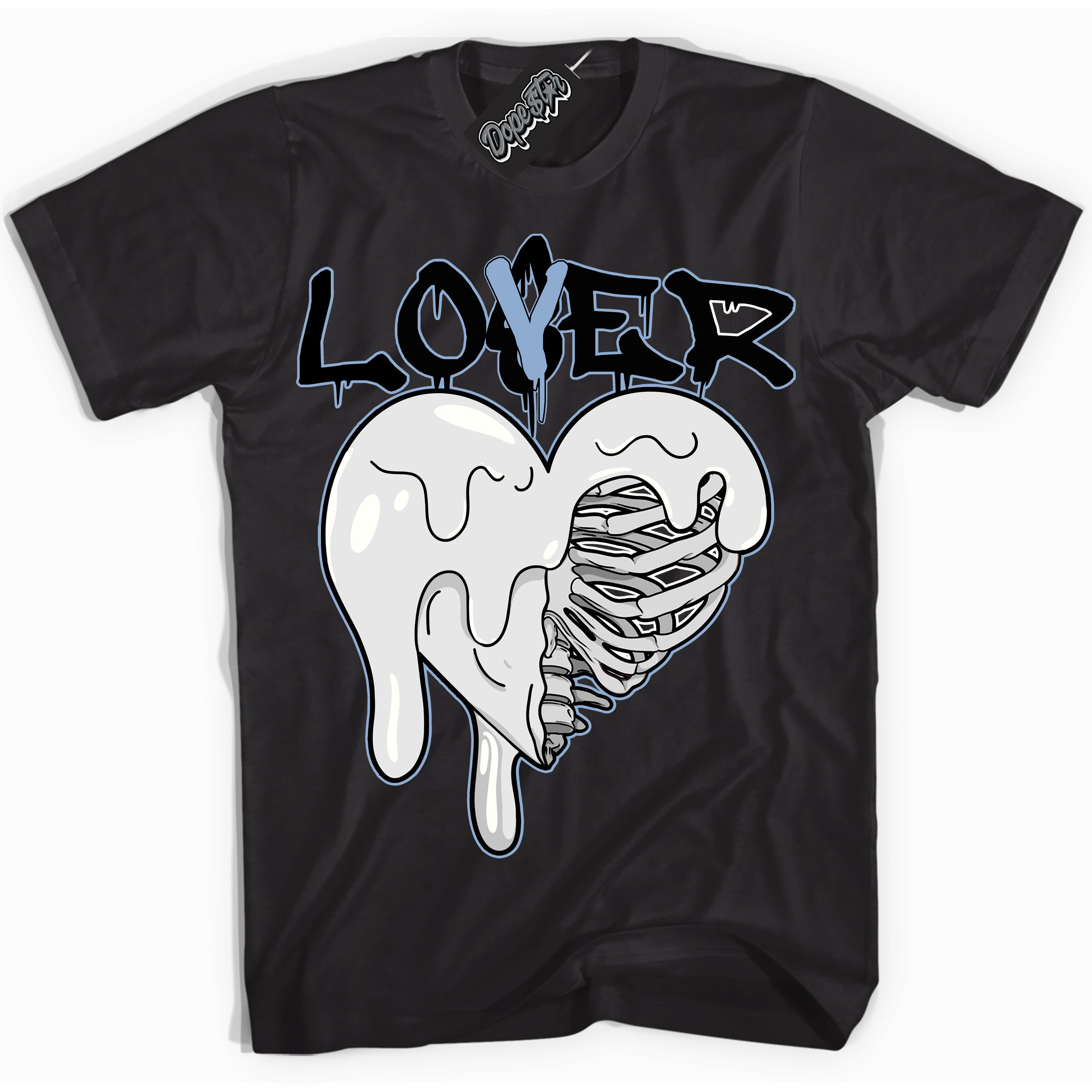 Cool Black Shirt with “ Lover Loser” design that perfectly matches Reverse Oreo 6s Sneakers.