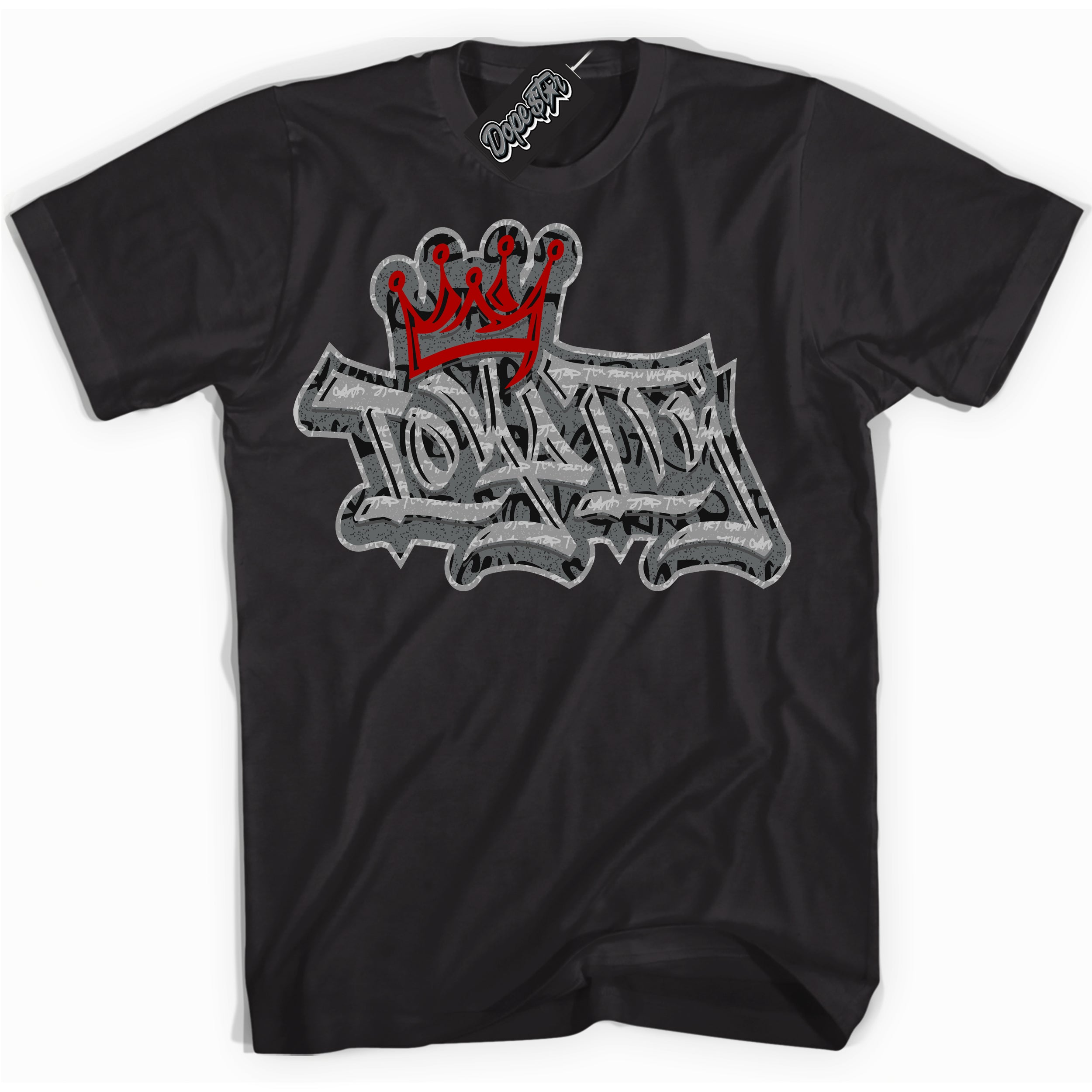 Cool Black Shirt with “ Loyalty Crown ” design that perfectly matches Rebellionaire 1s Sneakers.