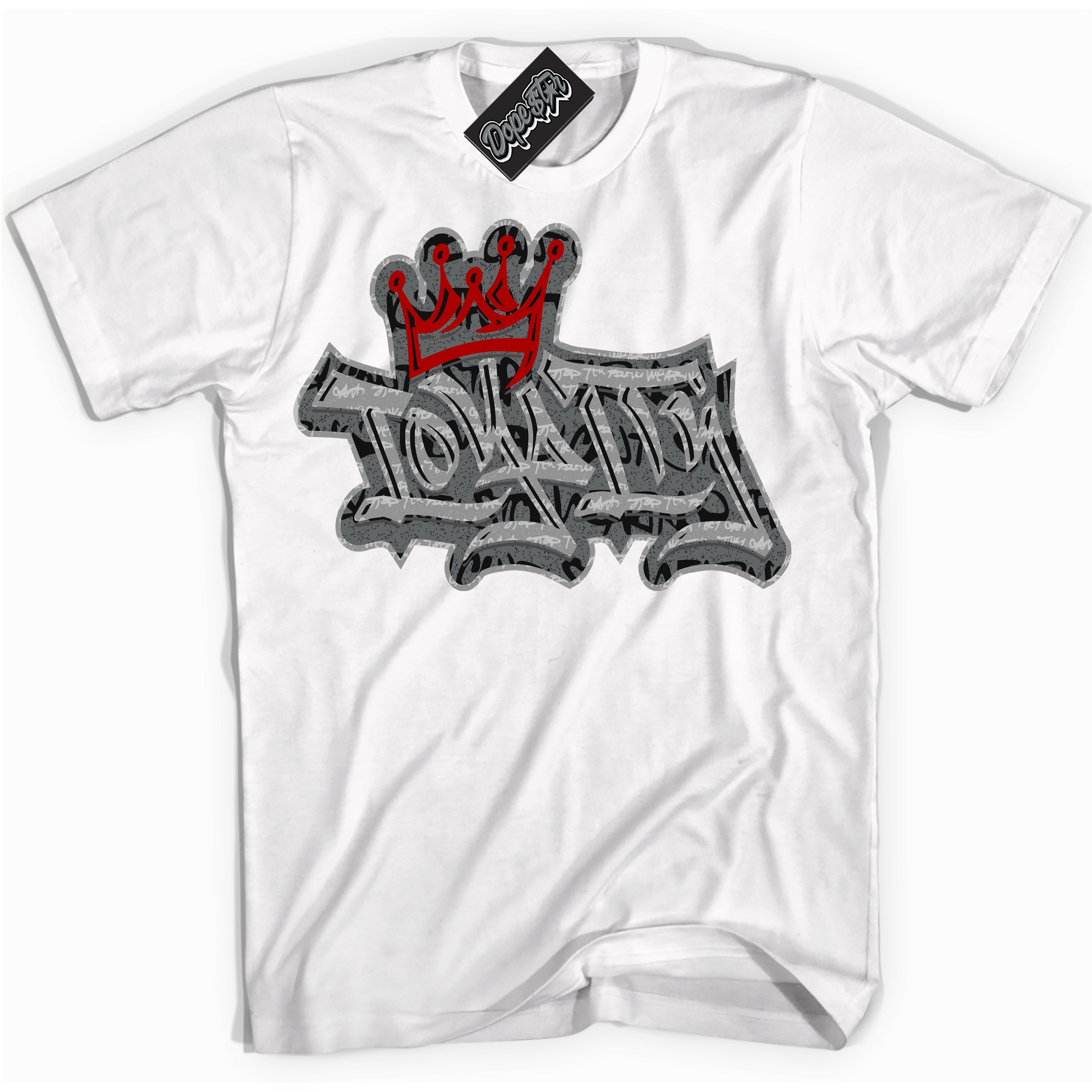 Cool White Shirt with “ Loyalty Crown ” design that perfectly matches Rebellionaire 1s Sneakers.