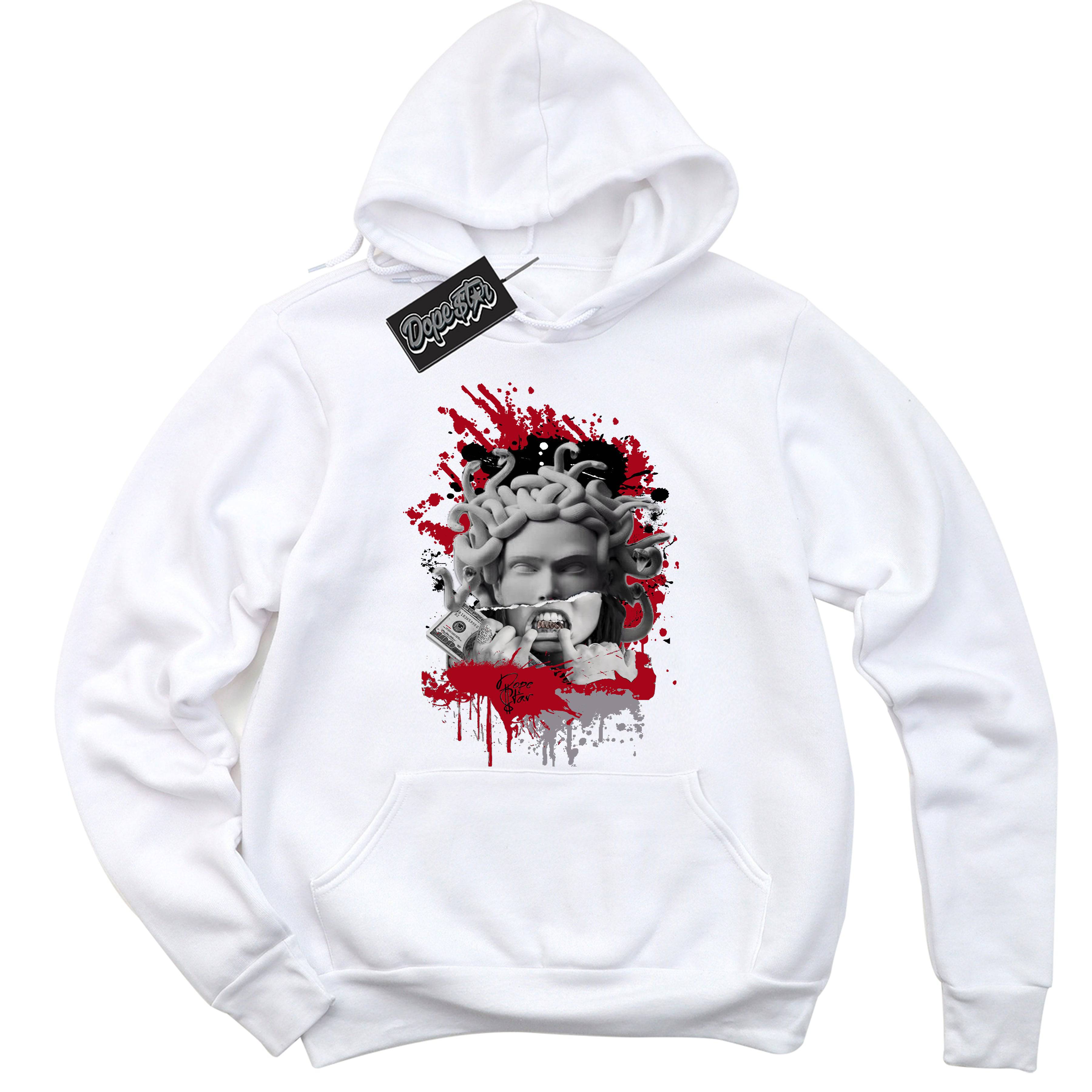 Bred Reimagined 4s DopeStar Hoodie Medusa Graphic