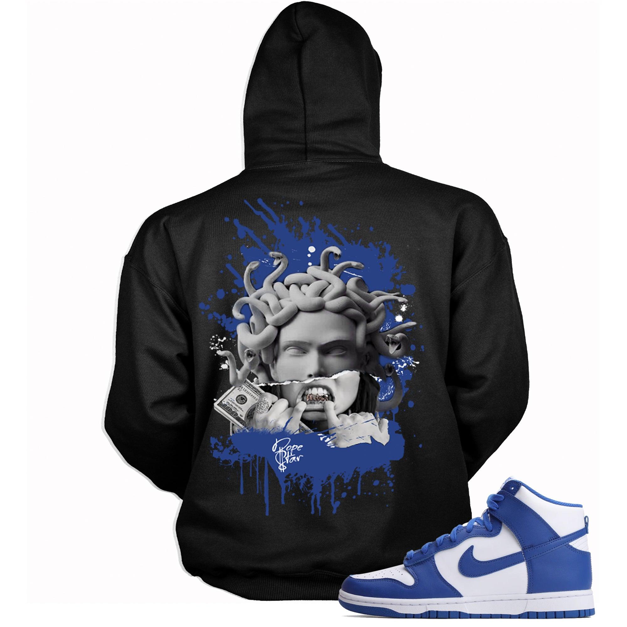 Dunks High Game Royal Hoodie Medusa - Sneaker Shirts Outlet